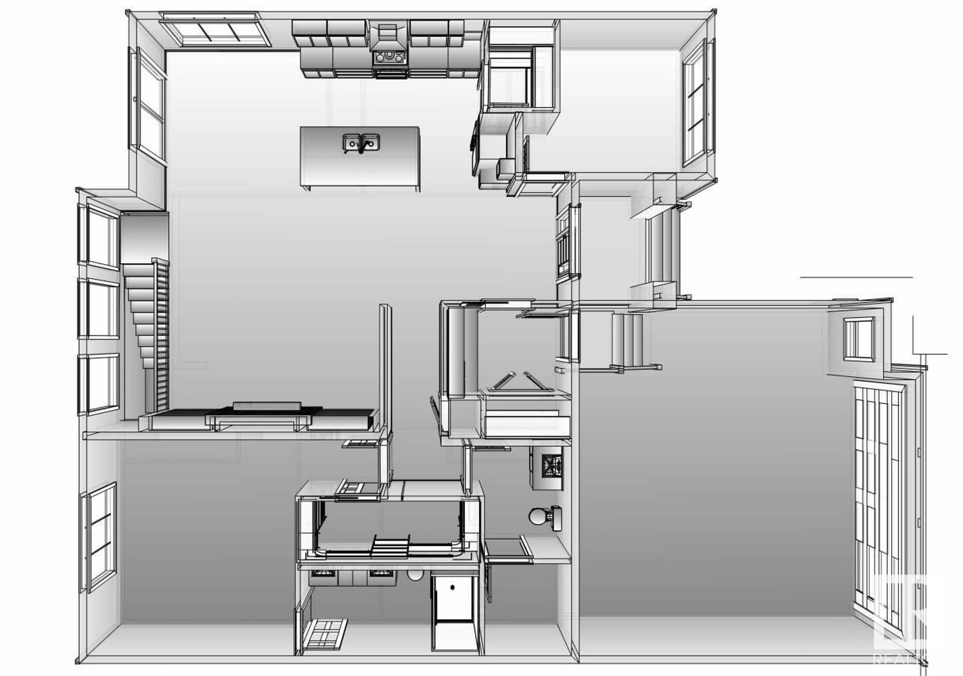 Floor plan for 9604 88 ST, Morinville Alberta T8R2N9