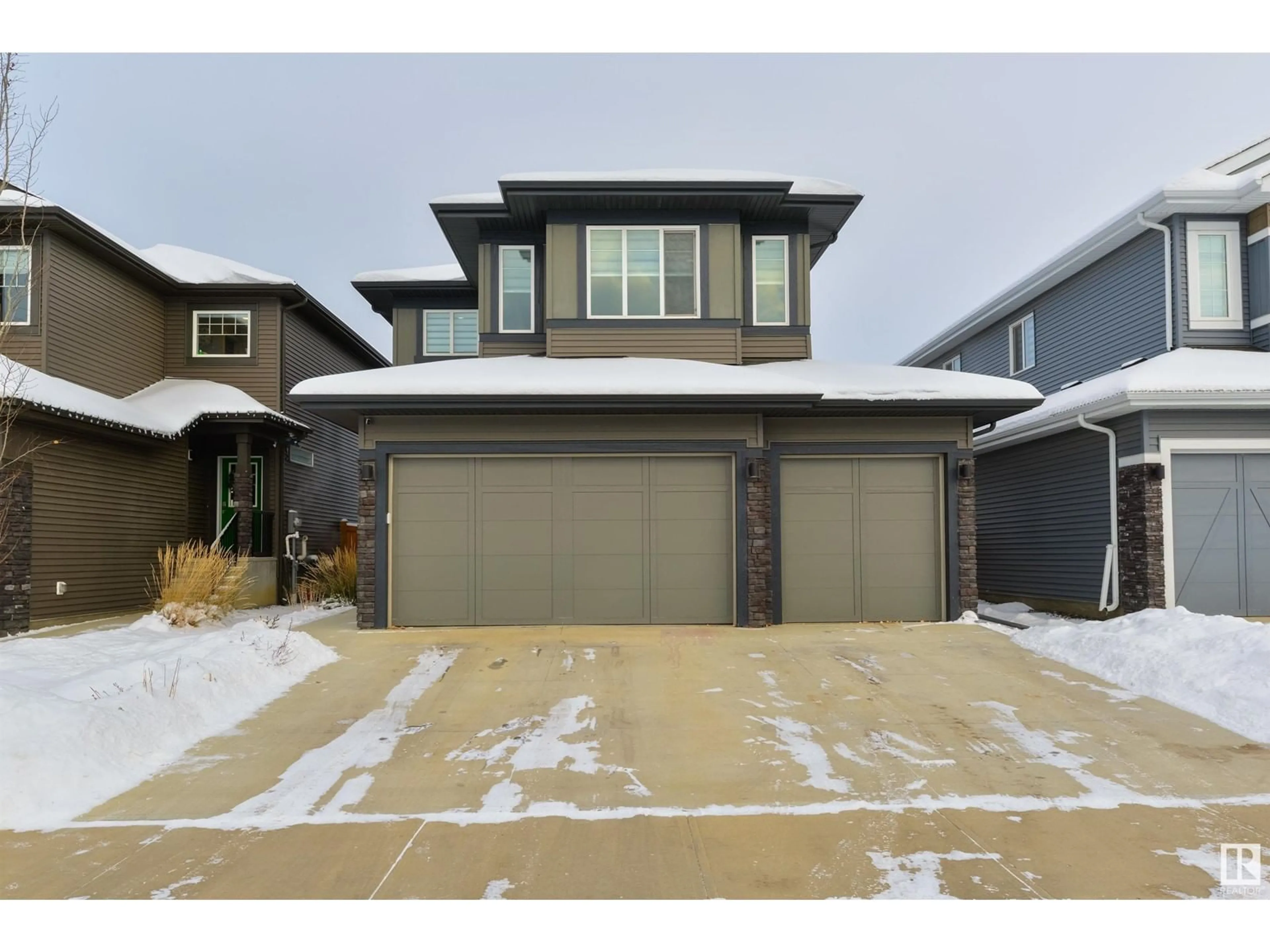 Frontside or backside of a home, the street view for 28 PRESCOTT BV, Spruce Grove Alberta T7X0R5