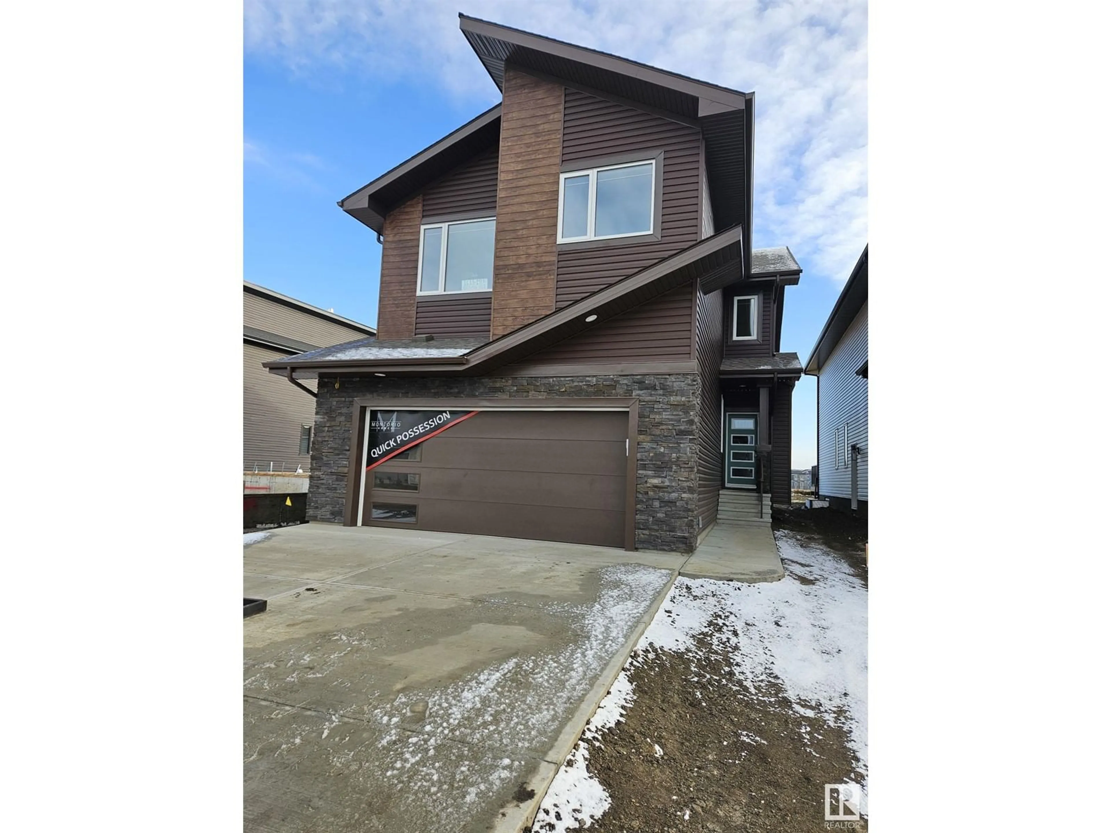 Frontside or backside of a home, the street view for 1615 157 ST SW, Edmonton Alberta T5W5E1