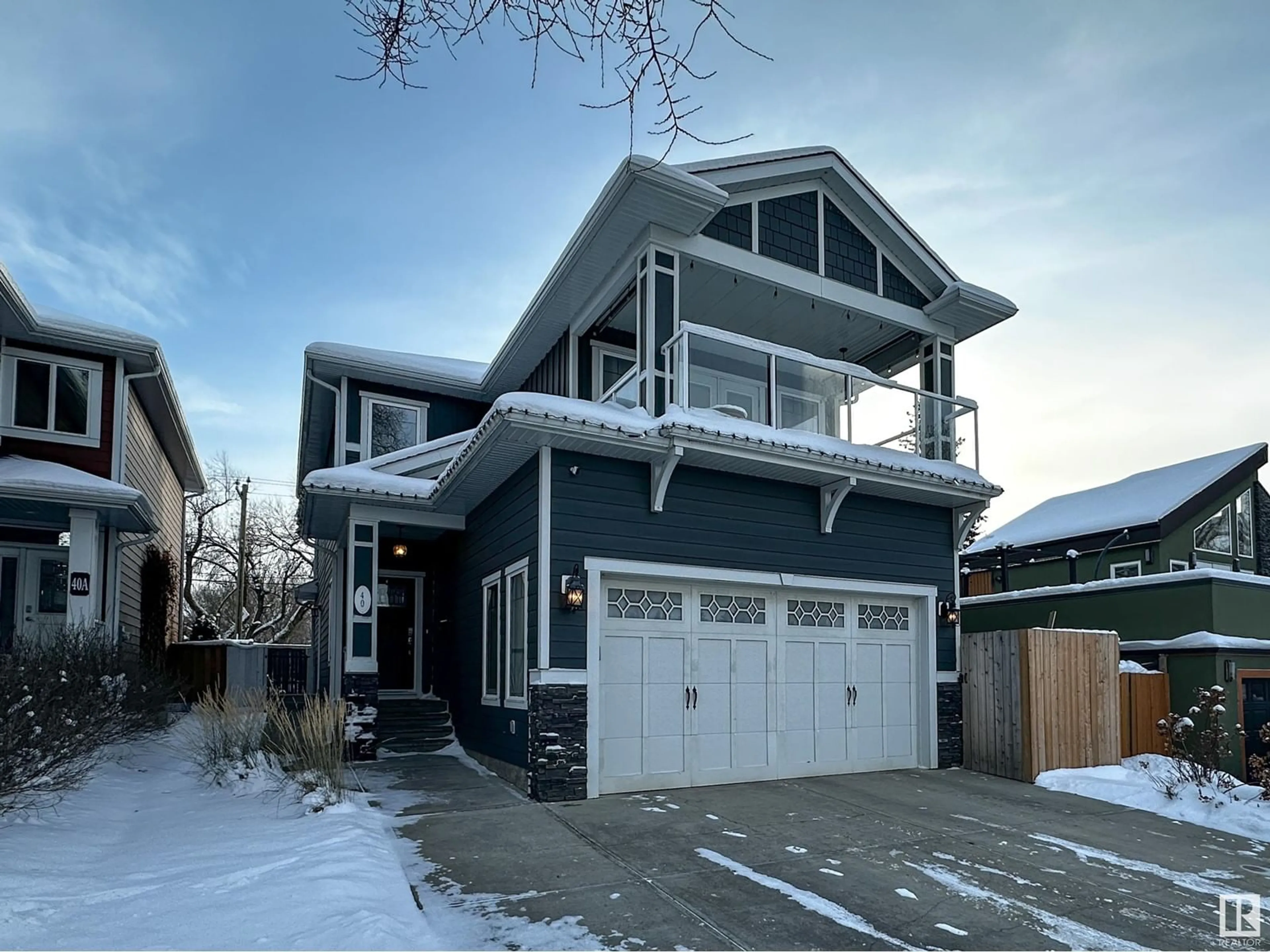 Frontside or backside of a home, the street view for 40 BALMORAL DR, St. Albert Alberta T8N0B8