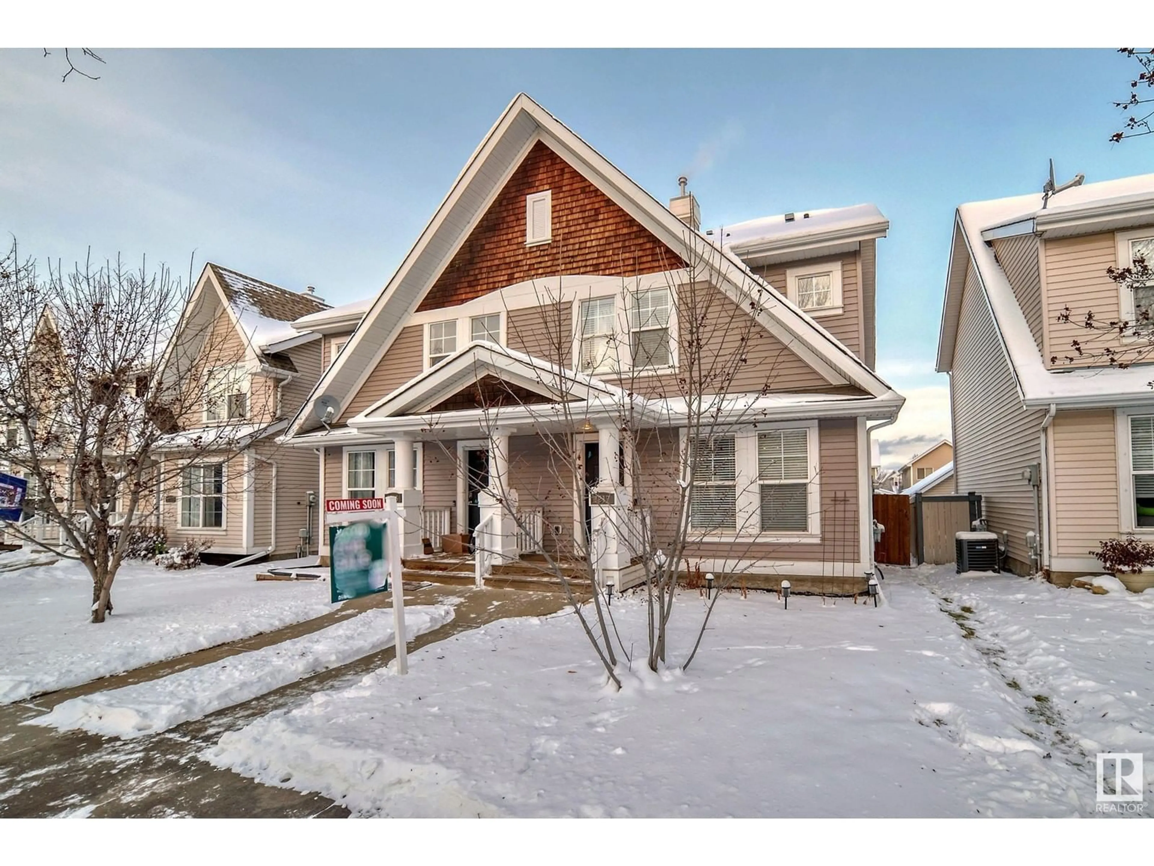 Frontside or backside of a home, the street view for 1217 76 ST SW SW, Edmonton Alberta T6X1M9