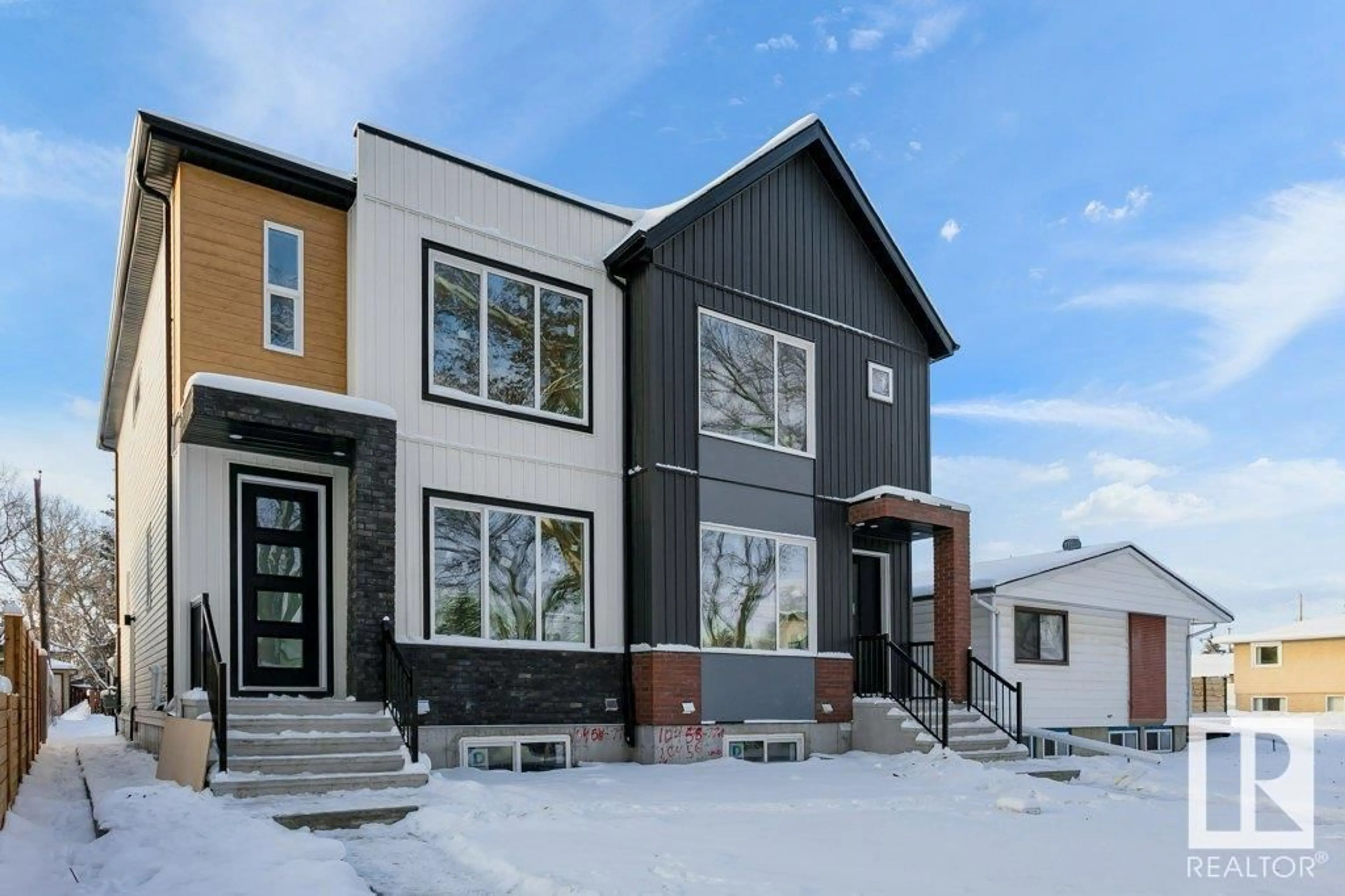 A pic from exterior of the house or condo, the front or back of building for 10454 77 ST NW, Edmonton Alberta T6A3C6