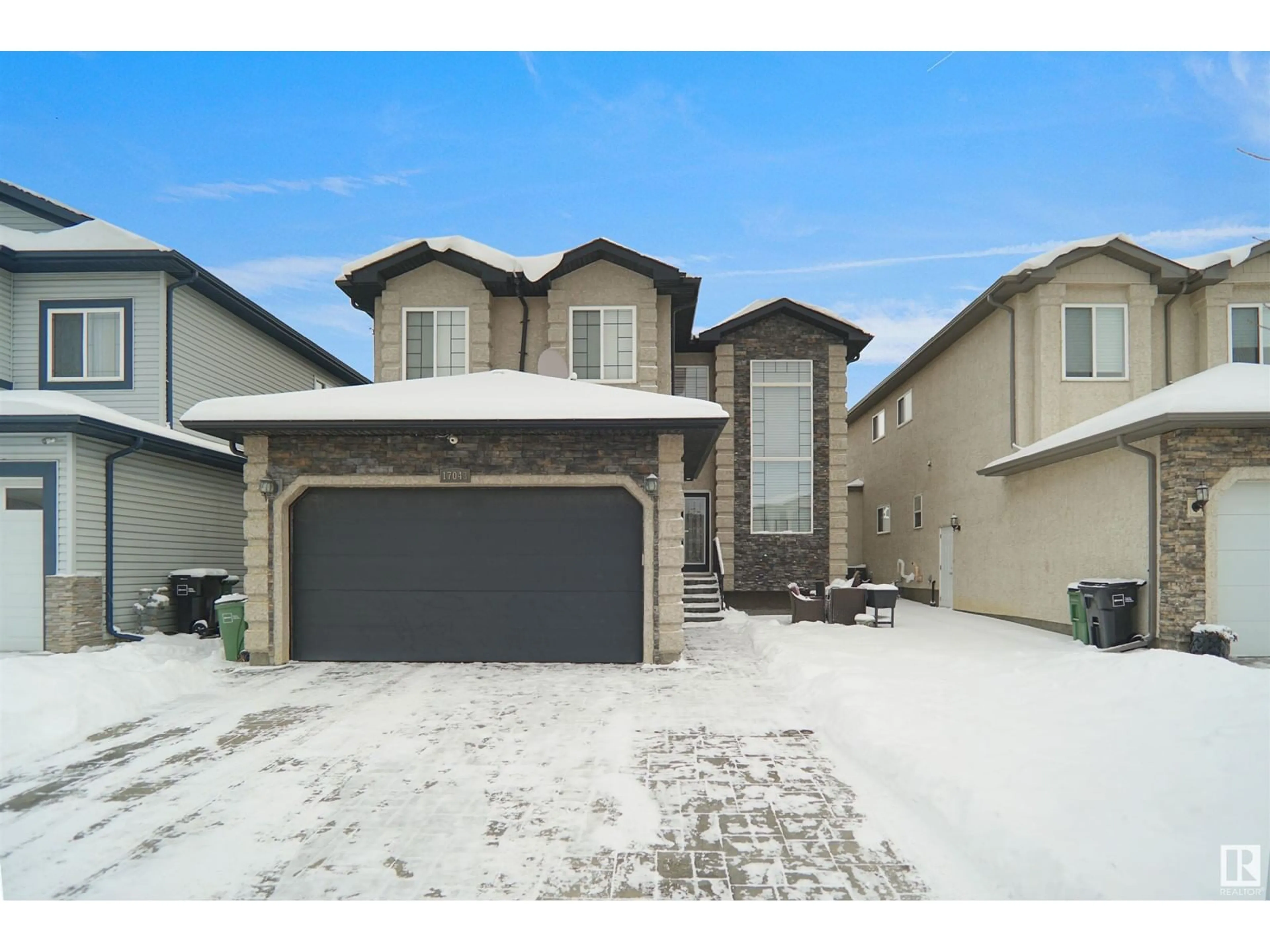 Frontside or backside of a home, the street view for 17043 71 ST NW, Edmonton Alberta T5Z0G9