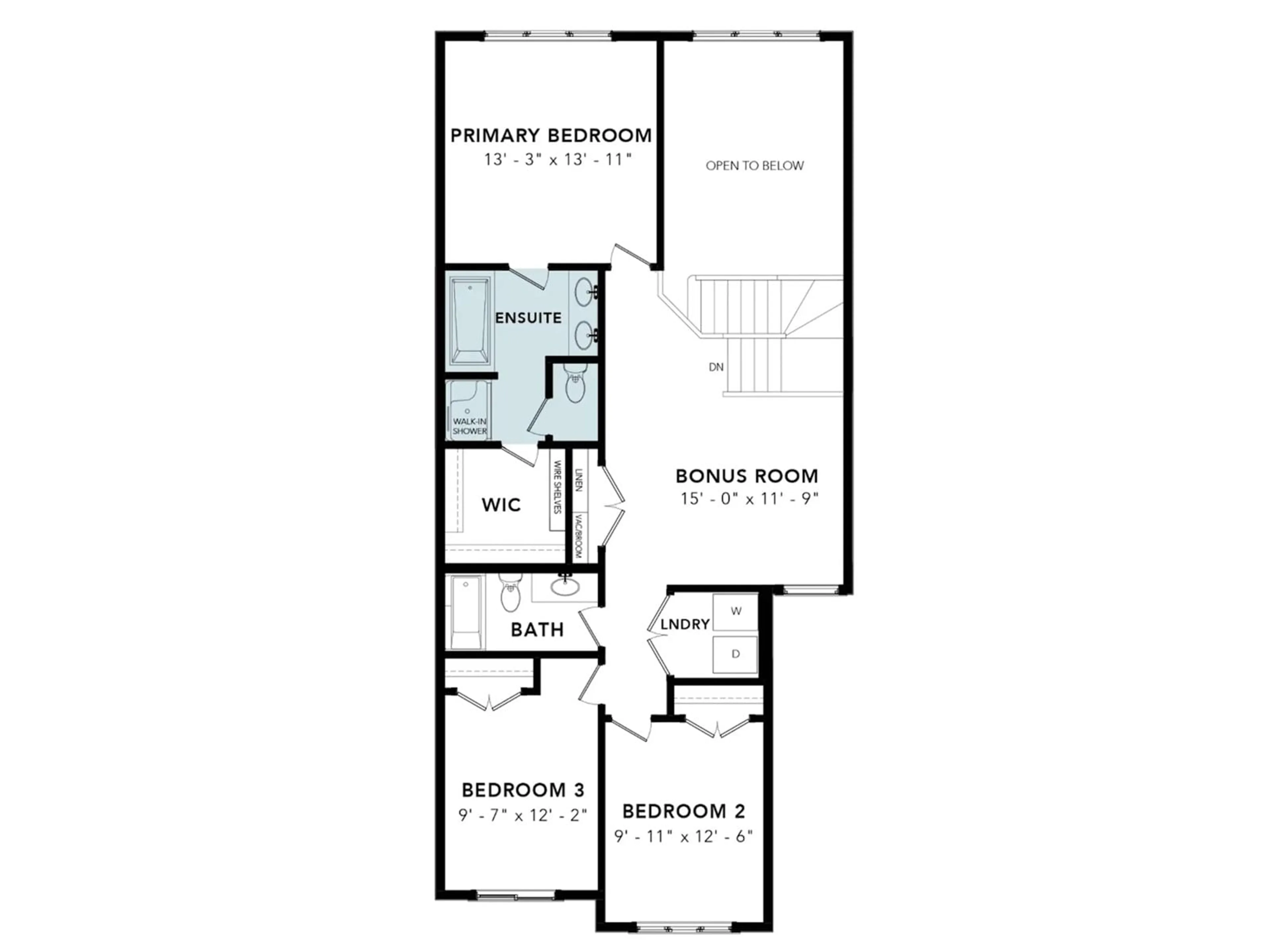 Floor plan for 2030 13A AV NW, Edmonton Alberta T6T2R8