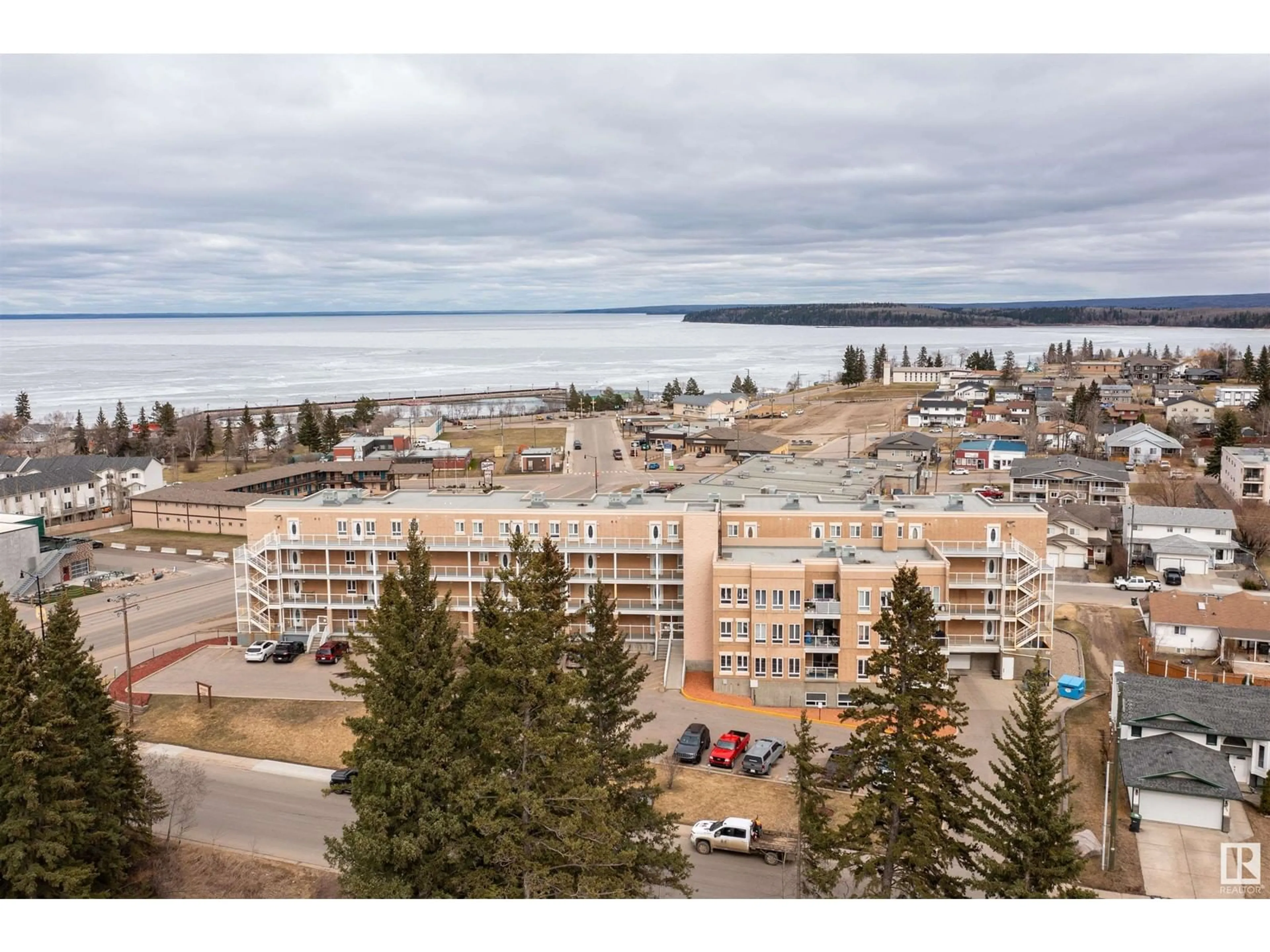 A pic from exterior of the house or condo, the view of lake or river for #202 802 -12 ST, Cold Lake Alberta T9M0A7