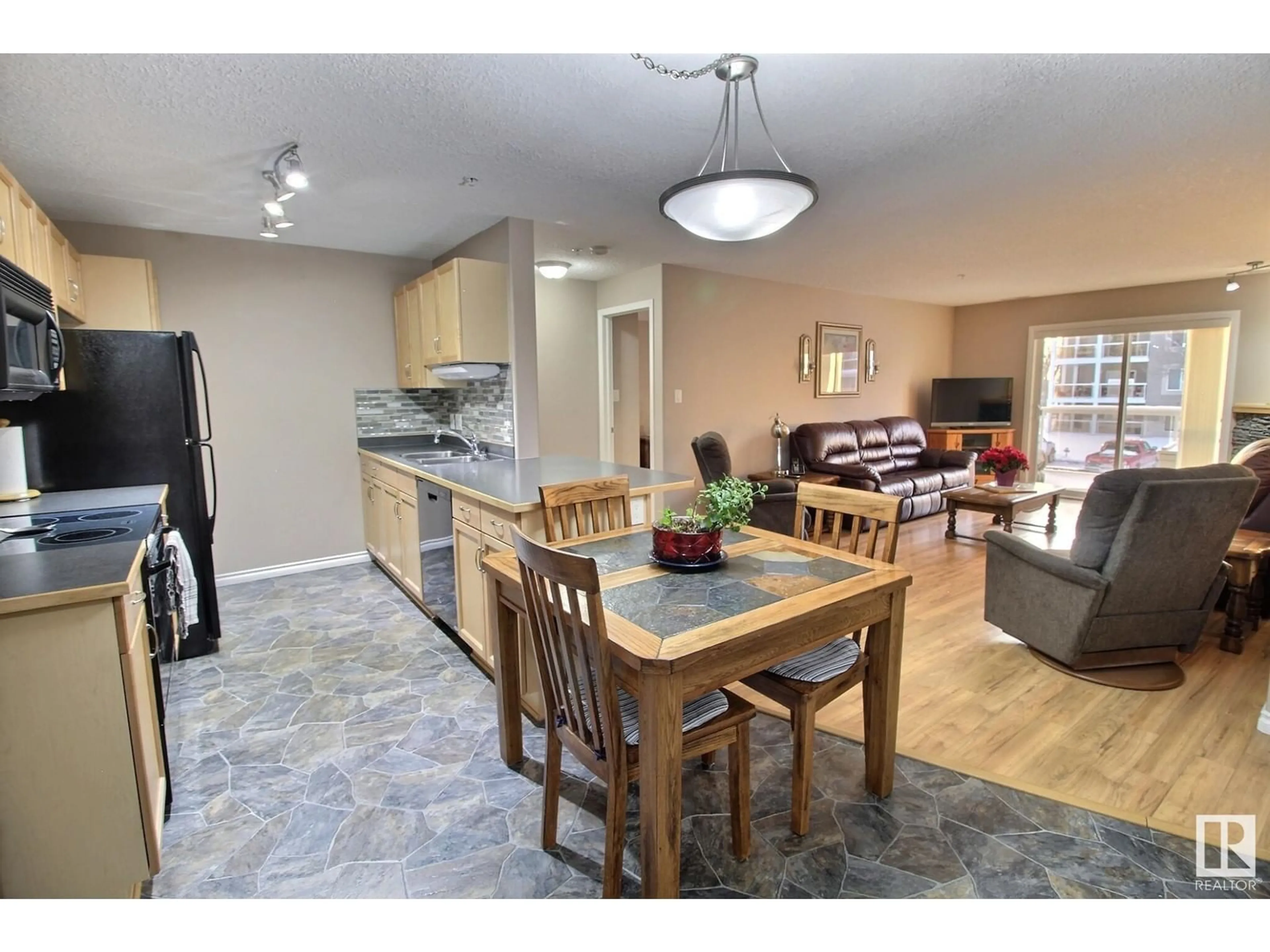 Open concept kitchen for #212 78A MCKENNEY AV, St. Albert Alberta T8N7E6