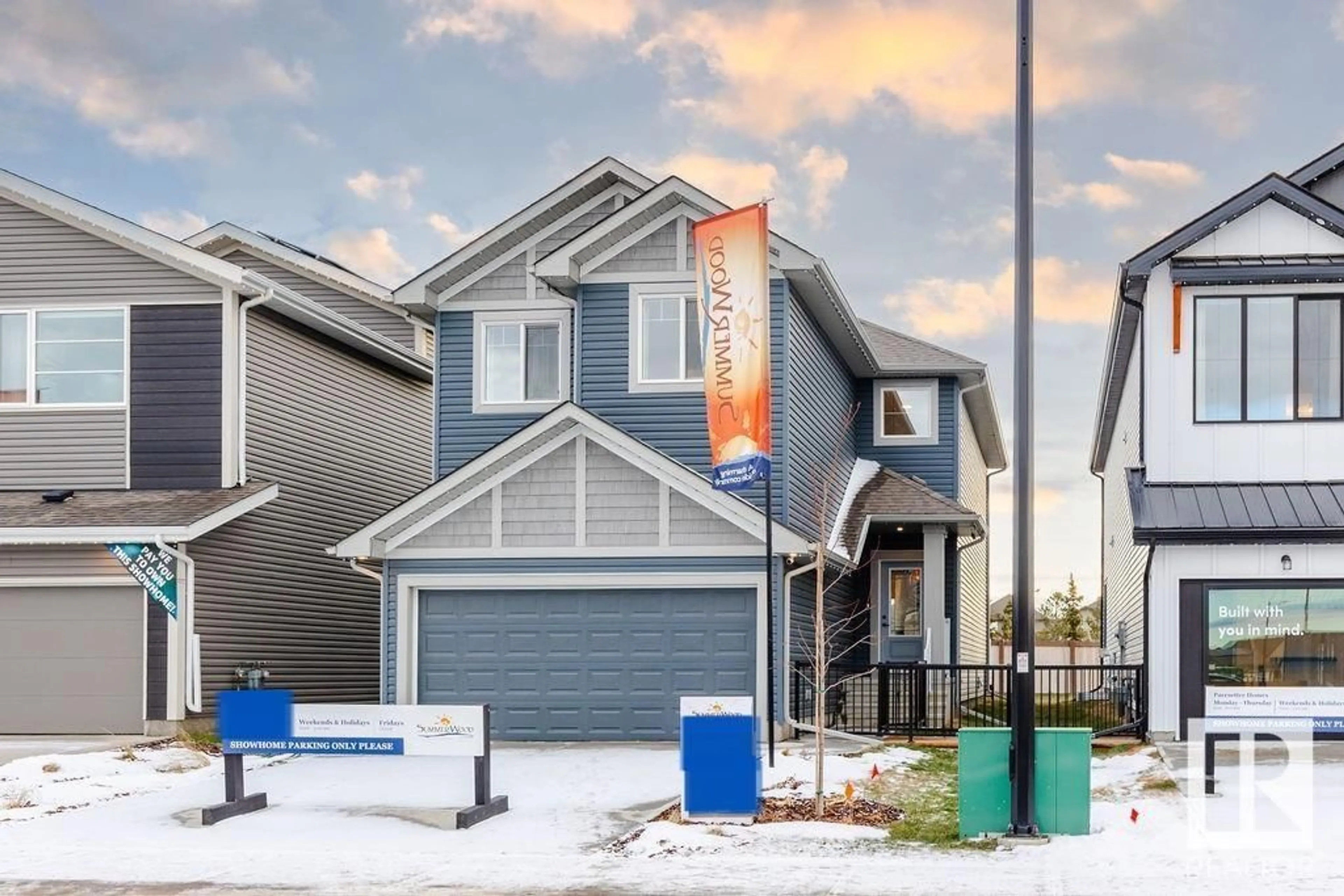 Frontside or backside of a home, the street view for 210 SEDUM WY, Sherwood Park Alberta T8H2X8