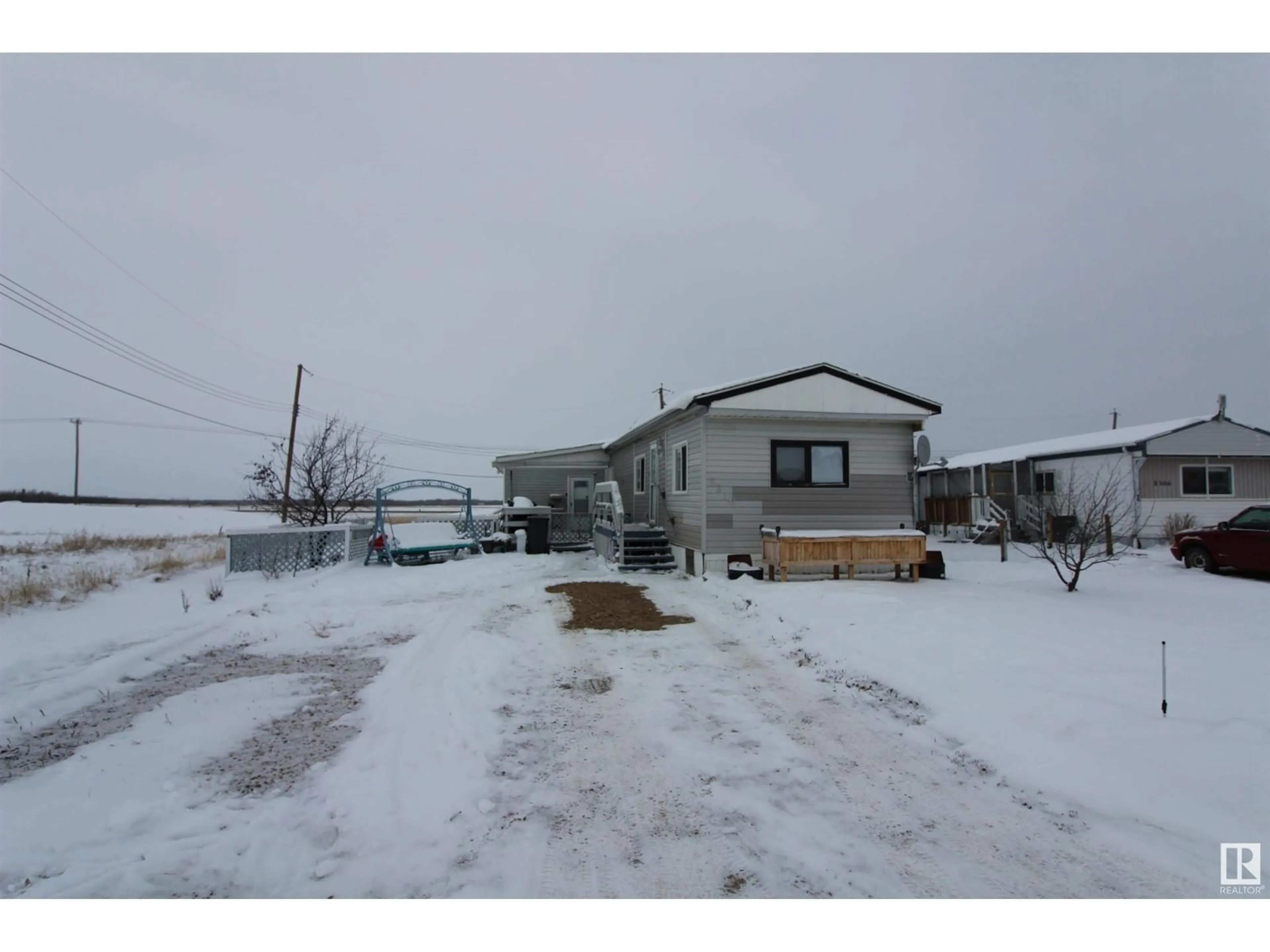 A pic from exterior of the house or condo, the street view for 5310 55 AV, Clyde Alberta T0G0P0