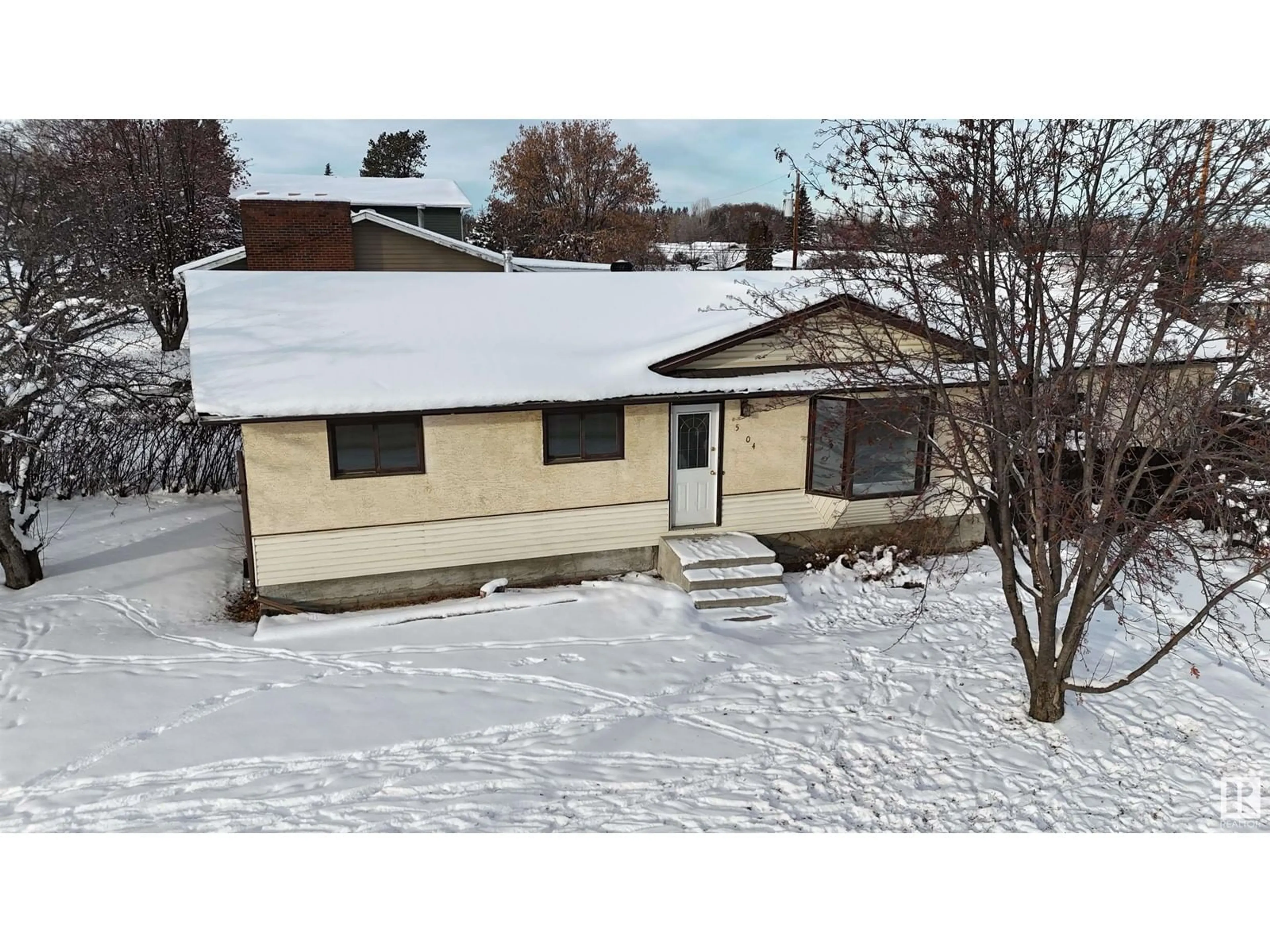 Frontside or backside of a home, cottage for 5404 48 ST, Drayton Valley Alberta T7A1C2