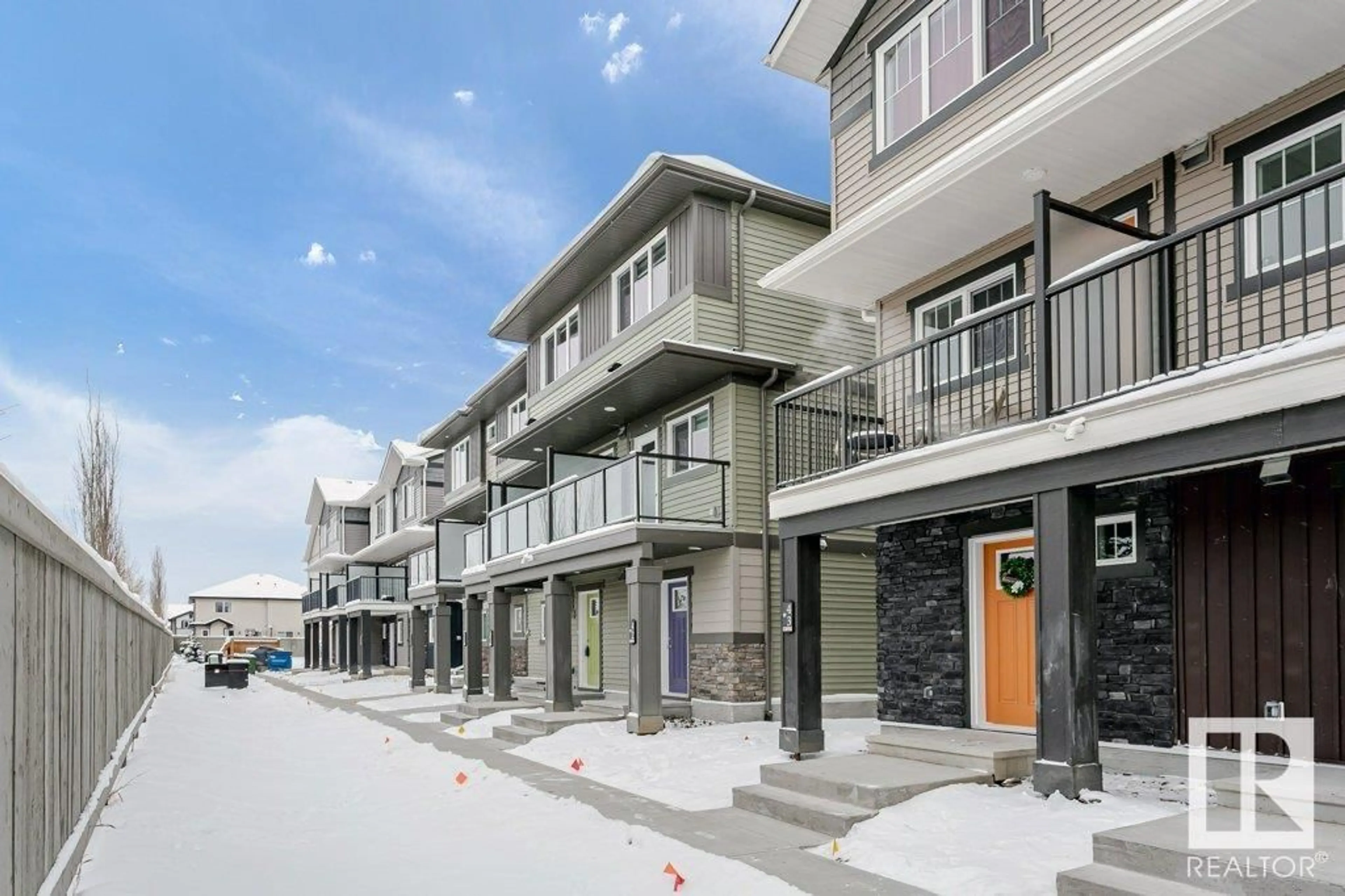 A pic from exterior of the house or condo, the street view for #41 1530 TAMARACK BV NW NW, Edmonton Alberta T6T2E6