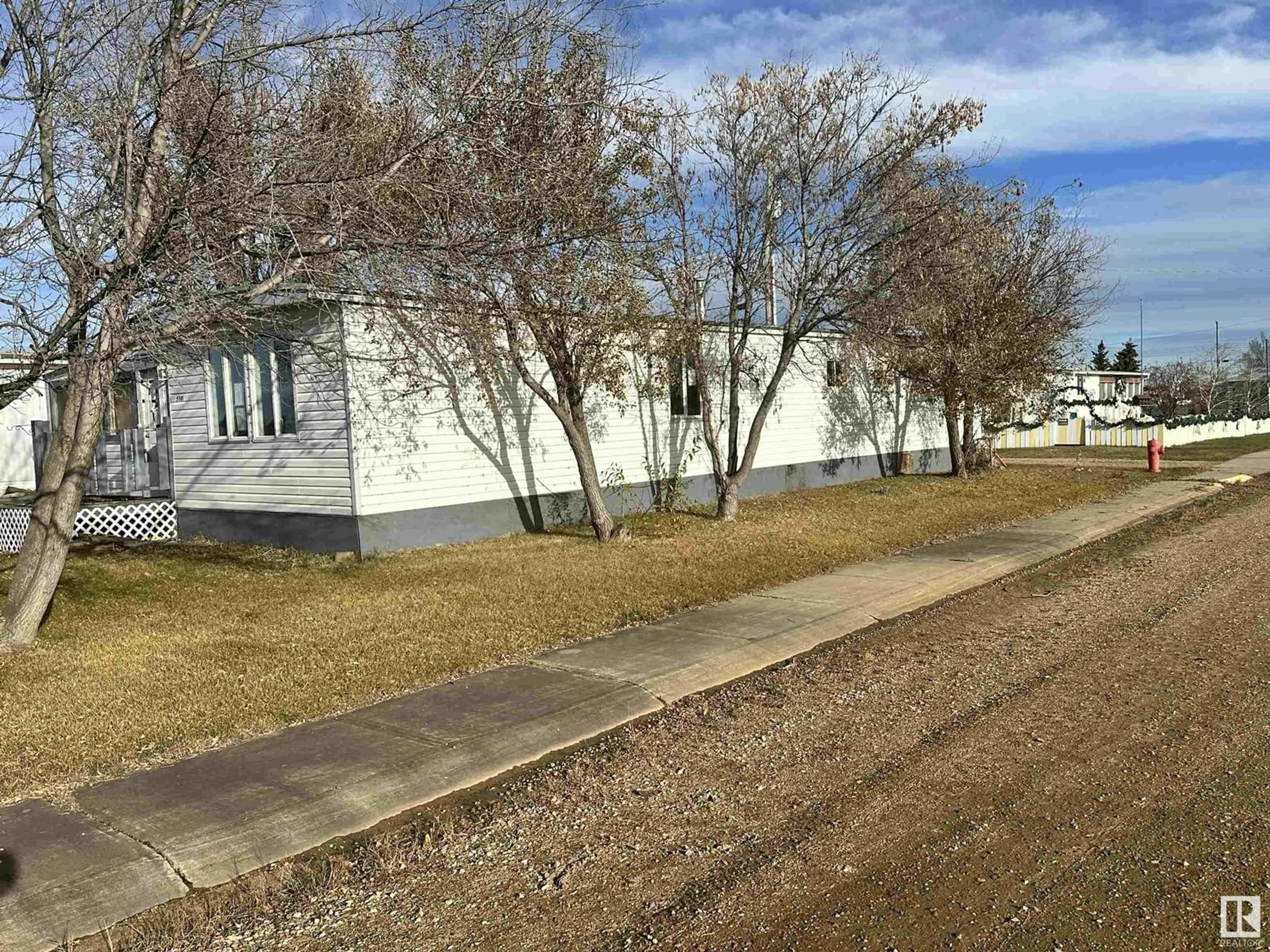 A pic from exterior of the house or condo, the street view for 5301 54 Street, Clyde Alberta T0G0P0