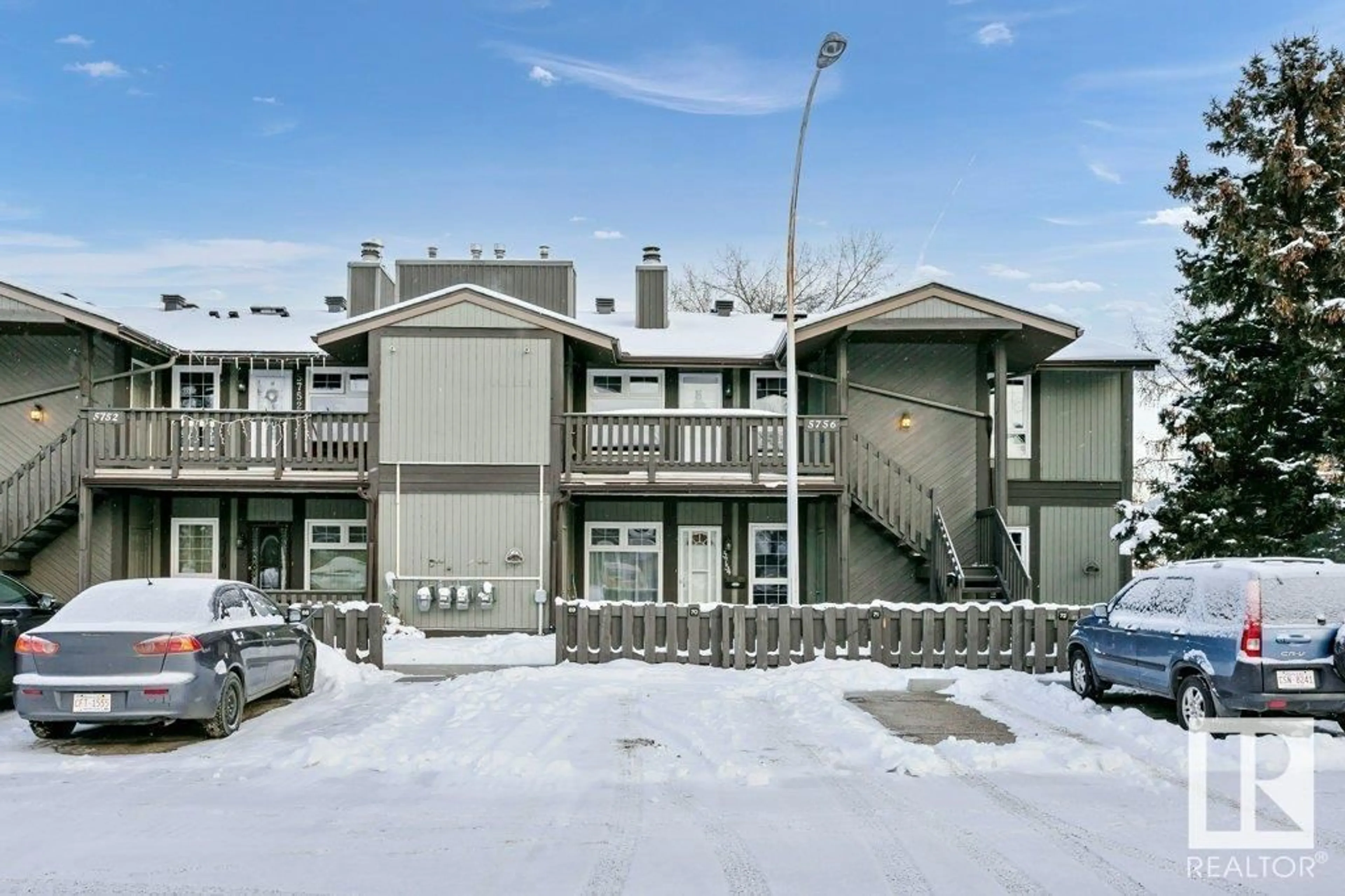 A pic from exterior of the house or condo, the front or back of building for 5756 172 ST NW, Edmonton Alberta T6M1B4