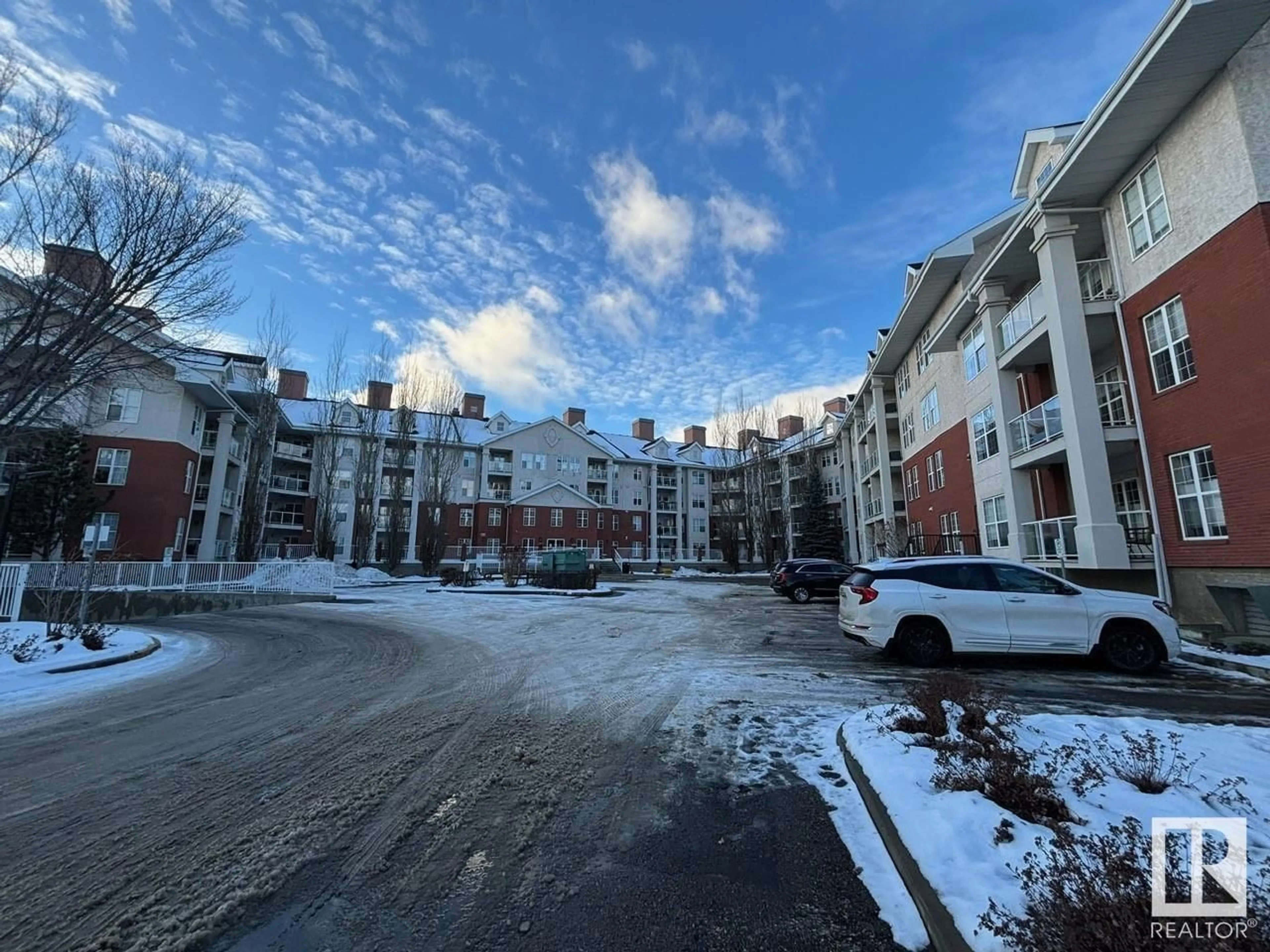 A pic from exterior of the house or condo, the street view for #440 45 Inglewood DR, St. Albert Alberta T8N0B6