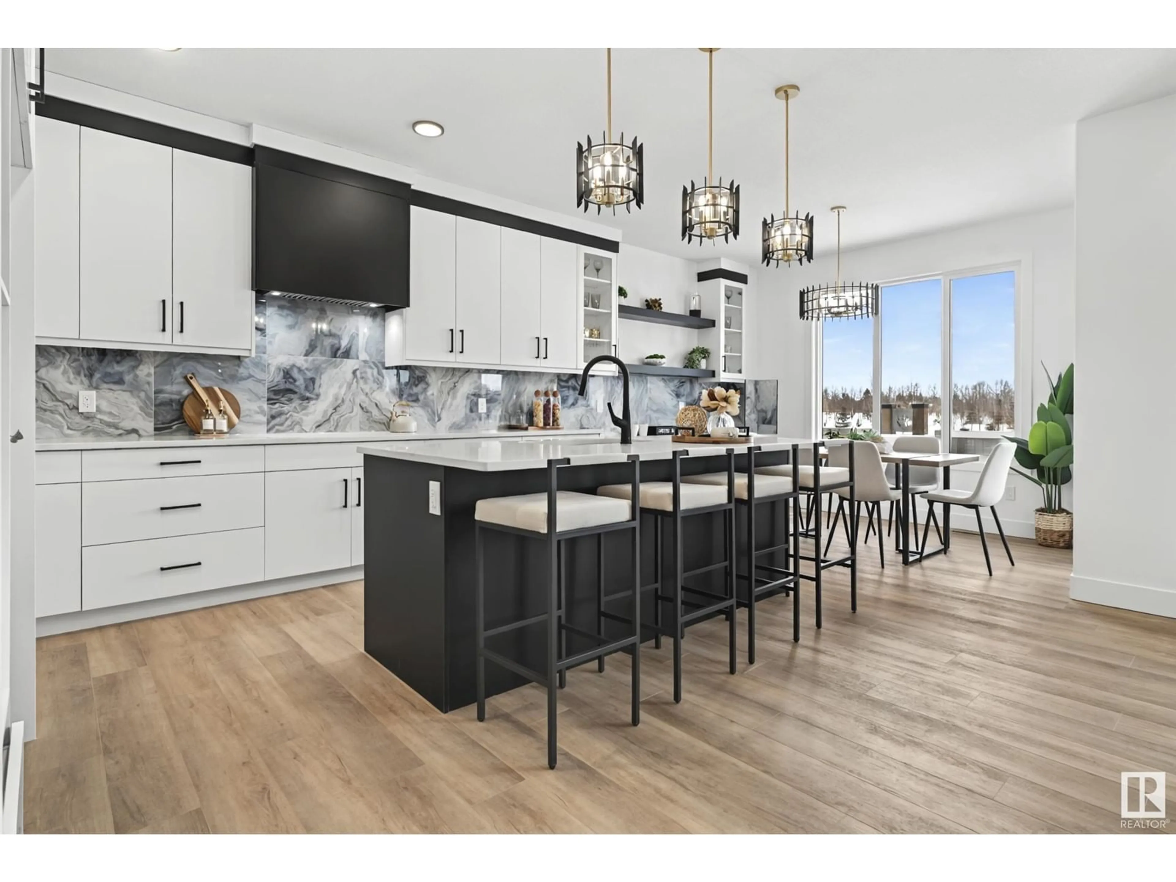 Open concept kitchen, unknown for 276 166 AV NE, Edmonton Alberta T5Y4J2