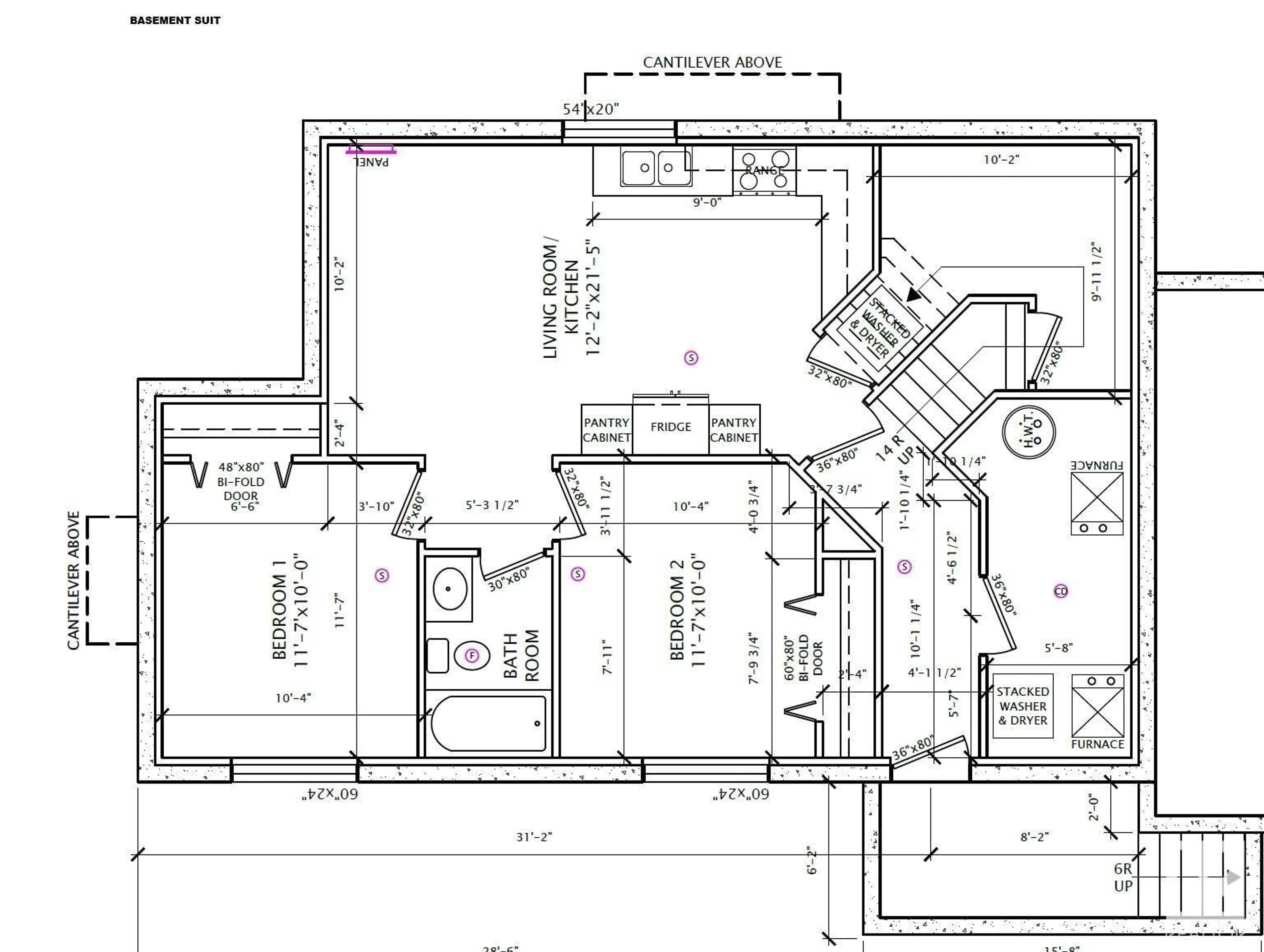 Floor plan for 527 89 ST SW, Edmonton Alberta T6X1C2