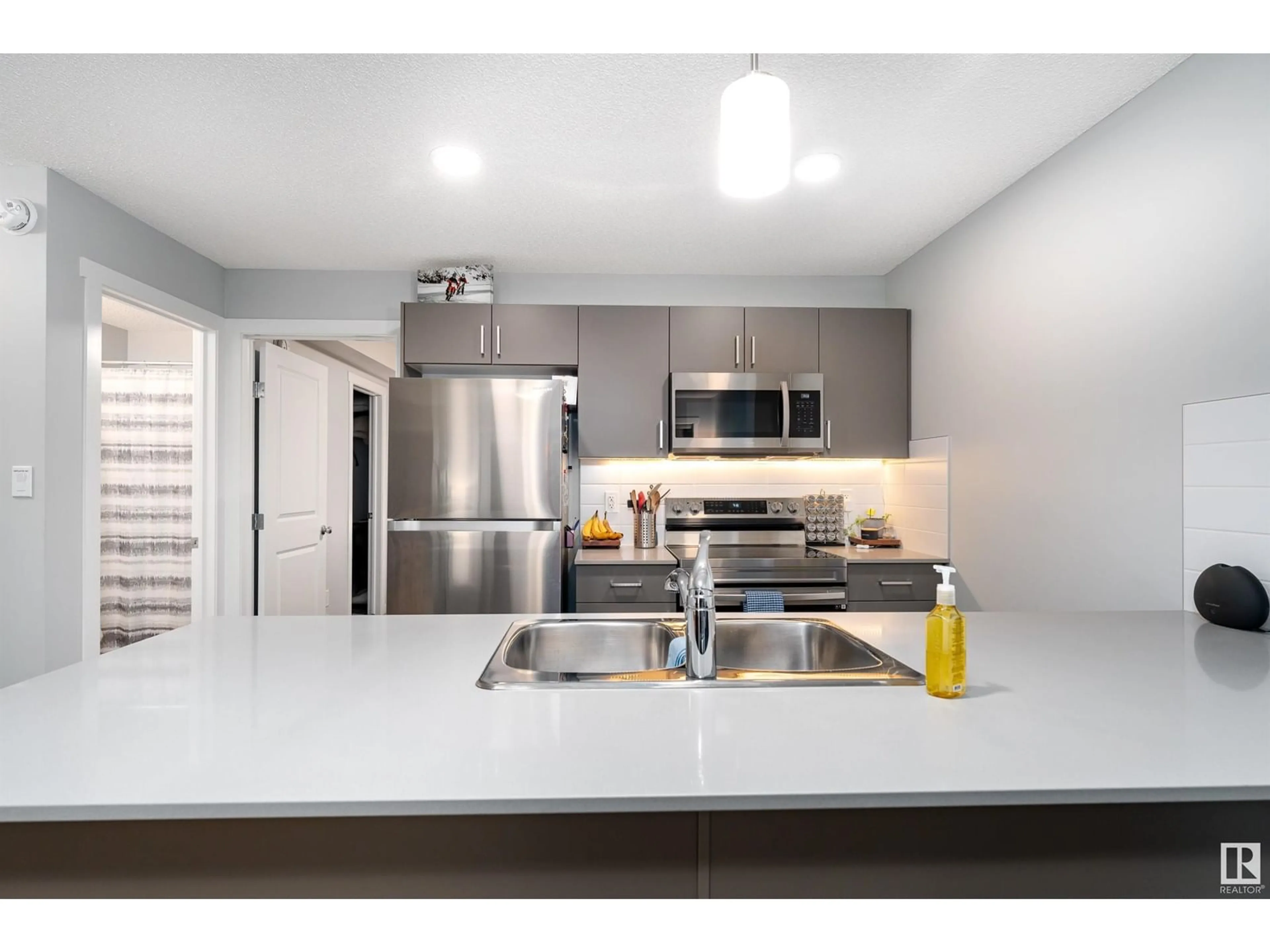 Standard kitchen, wood floors for #32 1110 DANIELS LINK LI SW, Edmonton Alberta T6W4N6