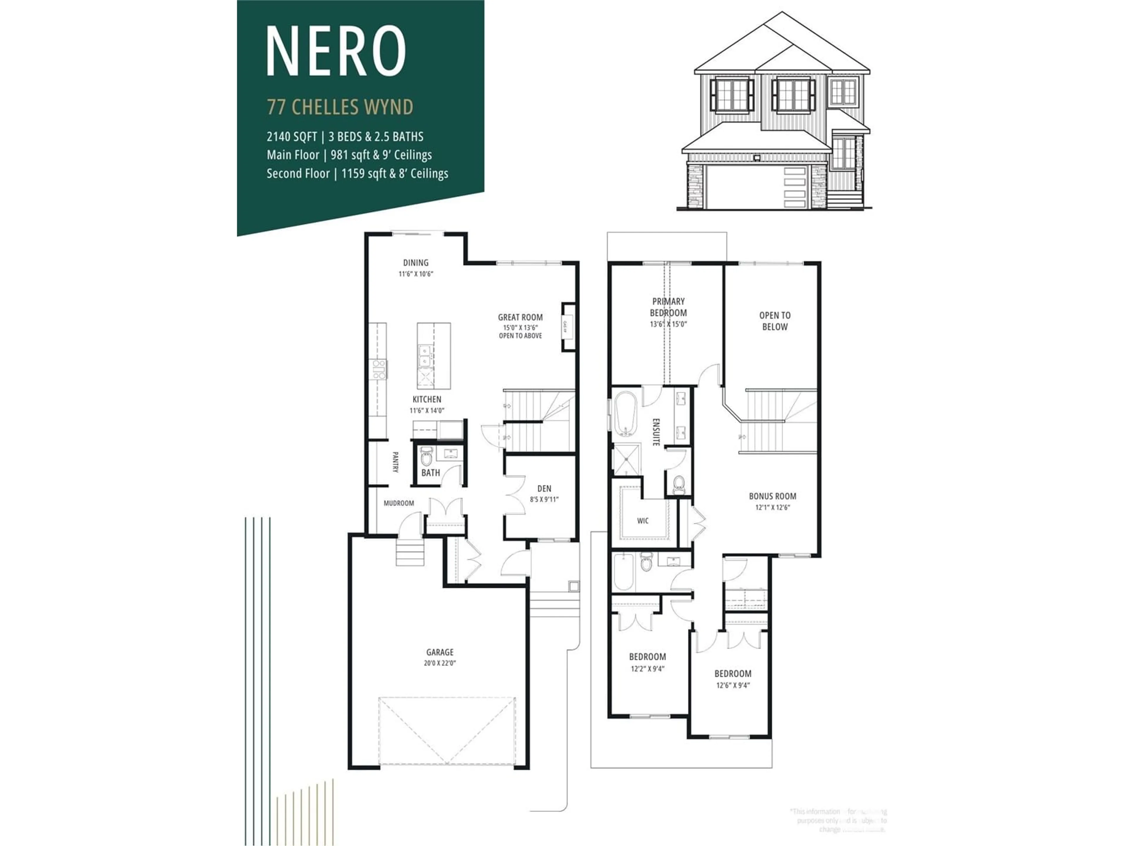 Floor plan for 77 Chelles WD, St. Albert Alberta T8T2C6