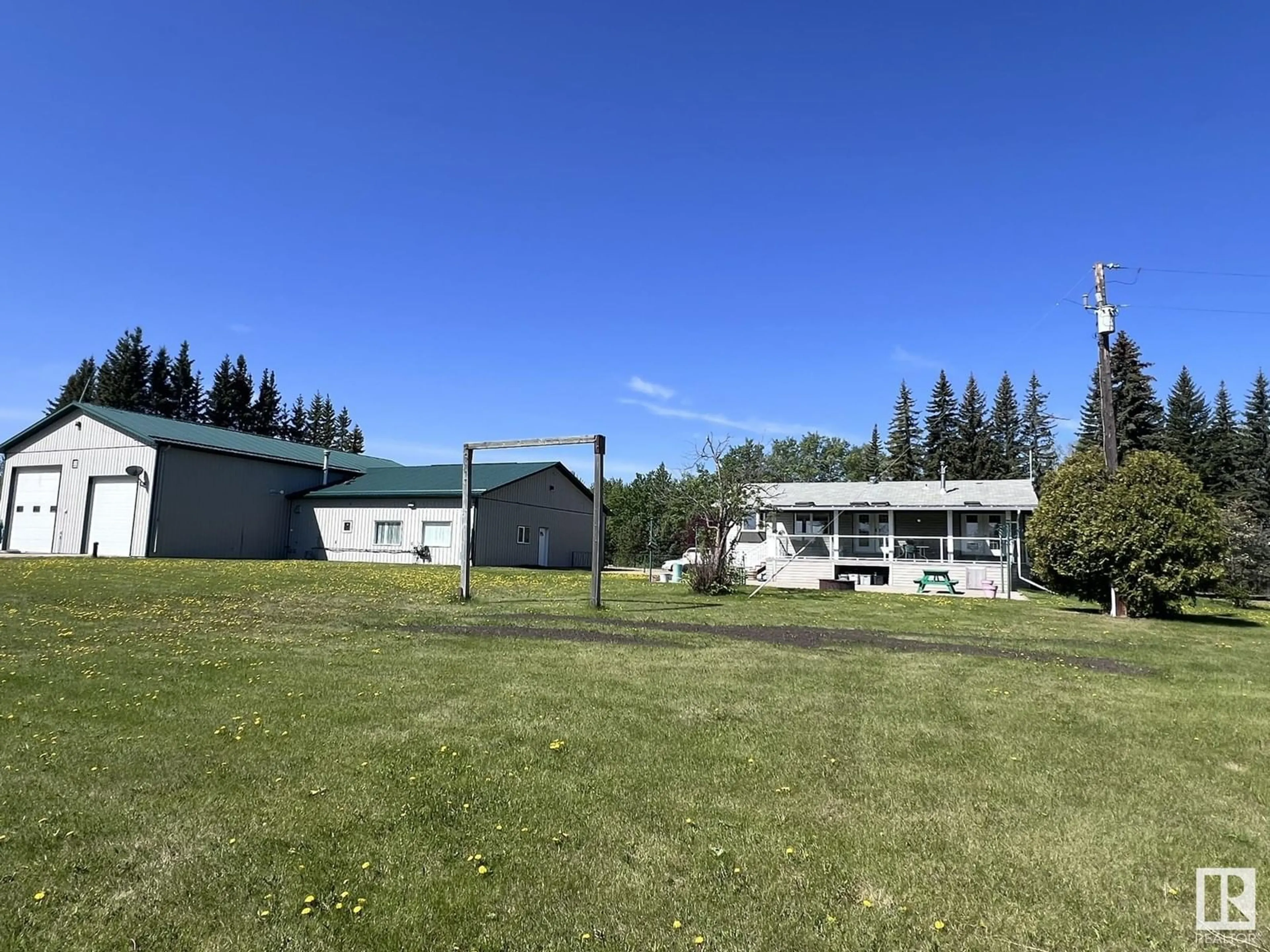 A pic from exterior of the house or condo, the front or back of building for 59525 RR 270, Rural Westlock County Alberta T7P2N4