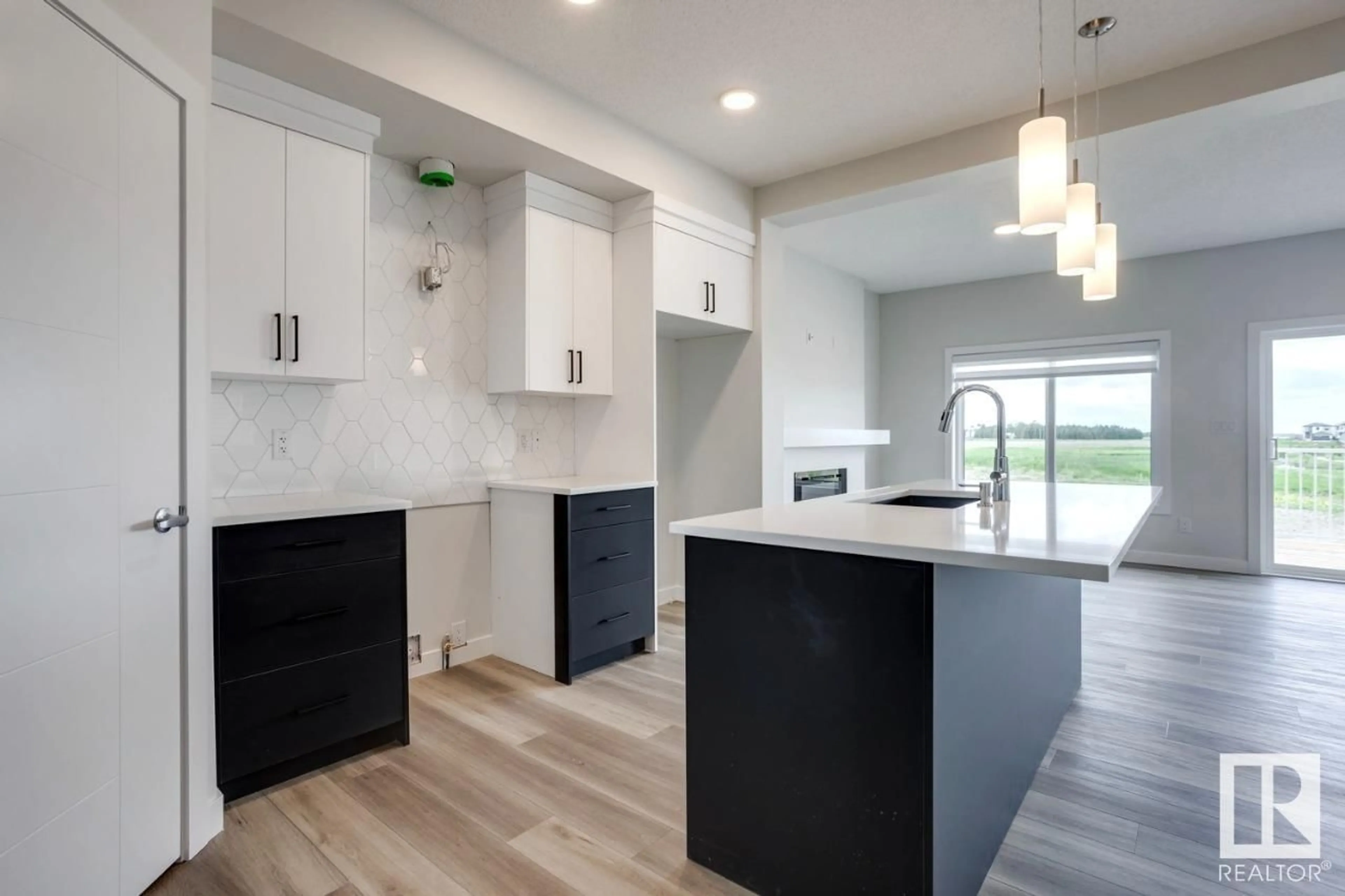 Open concept kitchen for 1068 Berg PL, Leduc Alberta T9E1M4