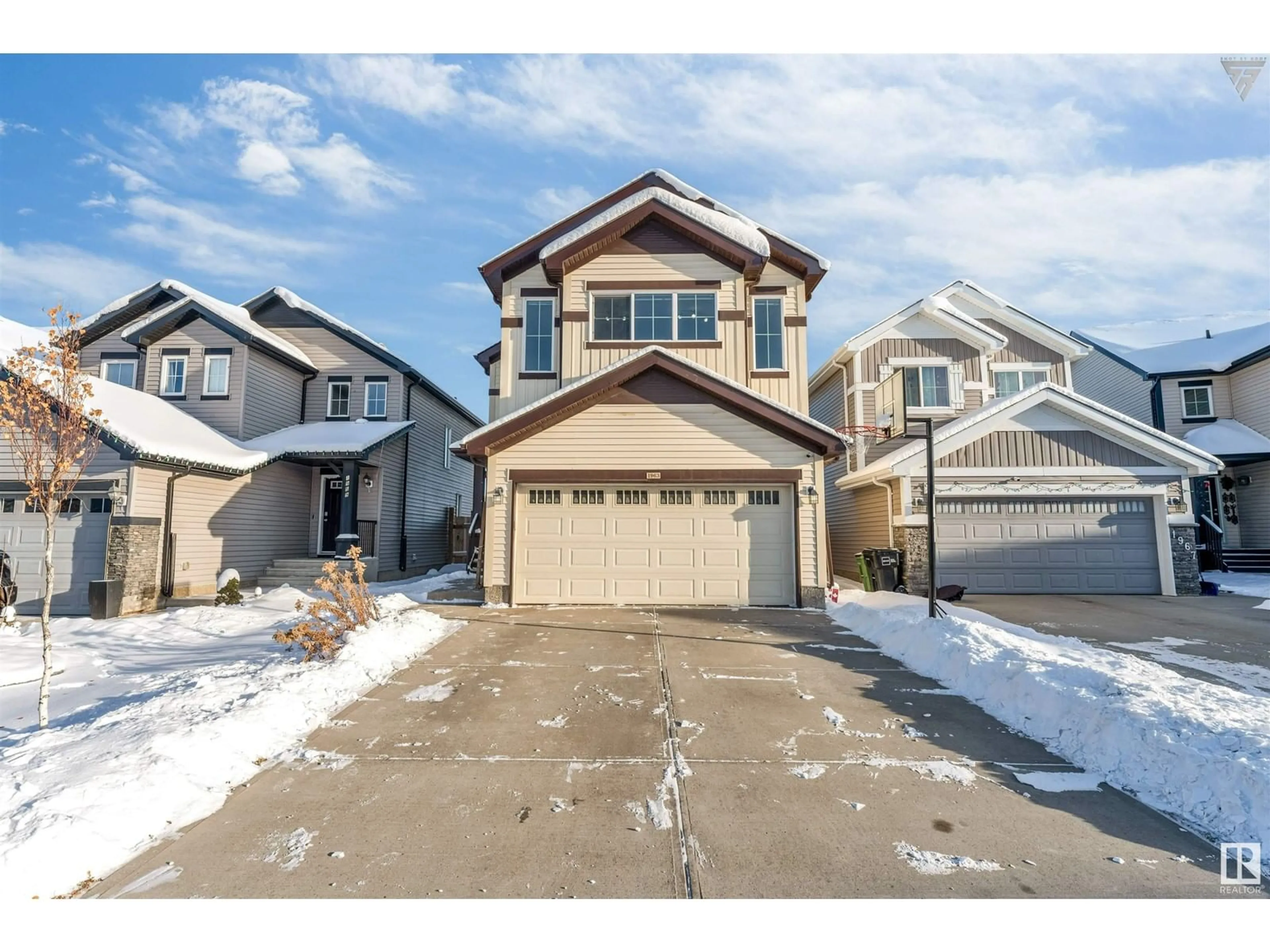 Frontside or backside of a home, the street view for 1963 51 ST SW, Edmonton Alberta T6X1Y4