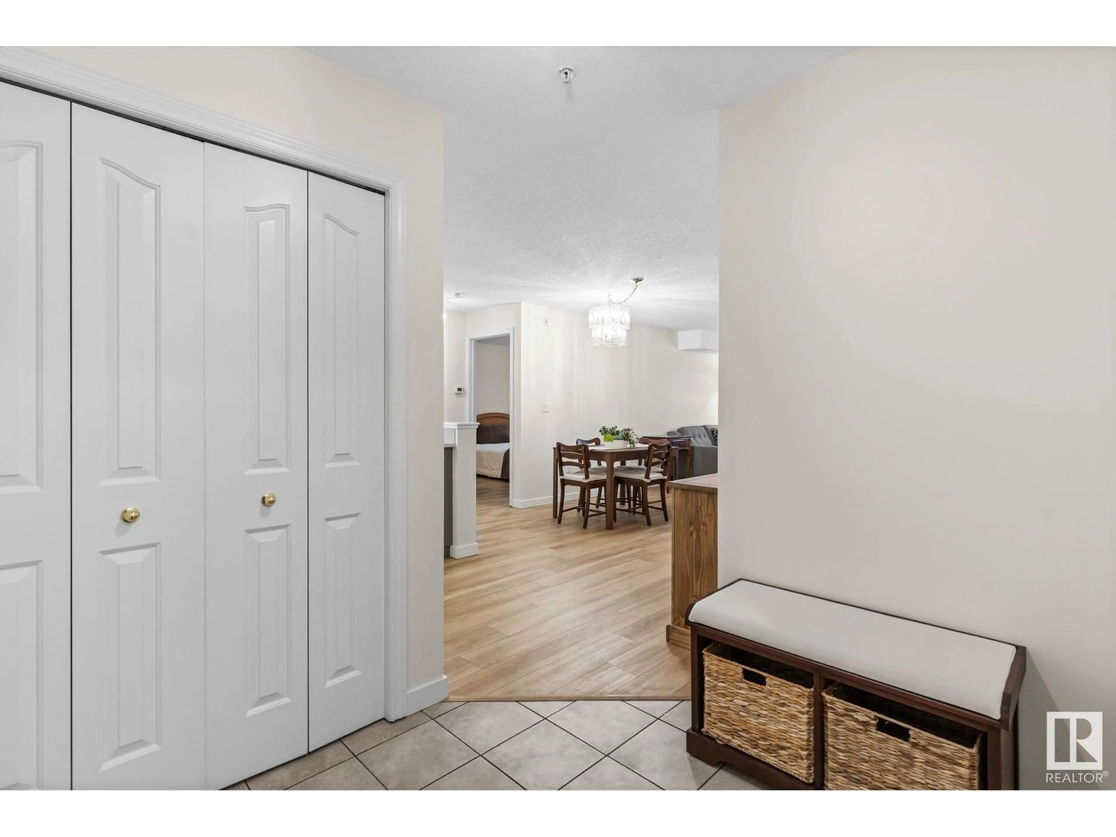 Indoor entryway, wood floors for #230 6703 172 ST NW, Edmonton Alberta T5T6H9