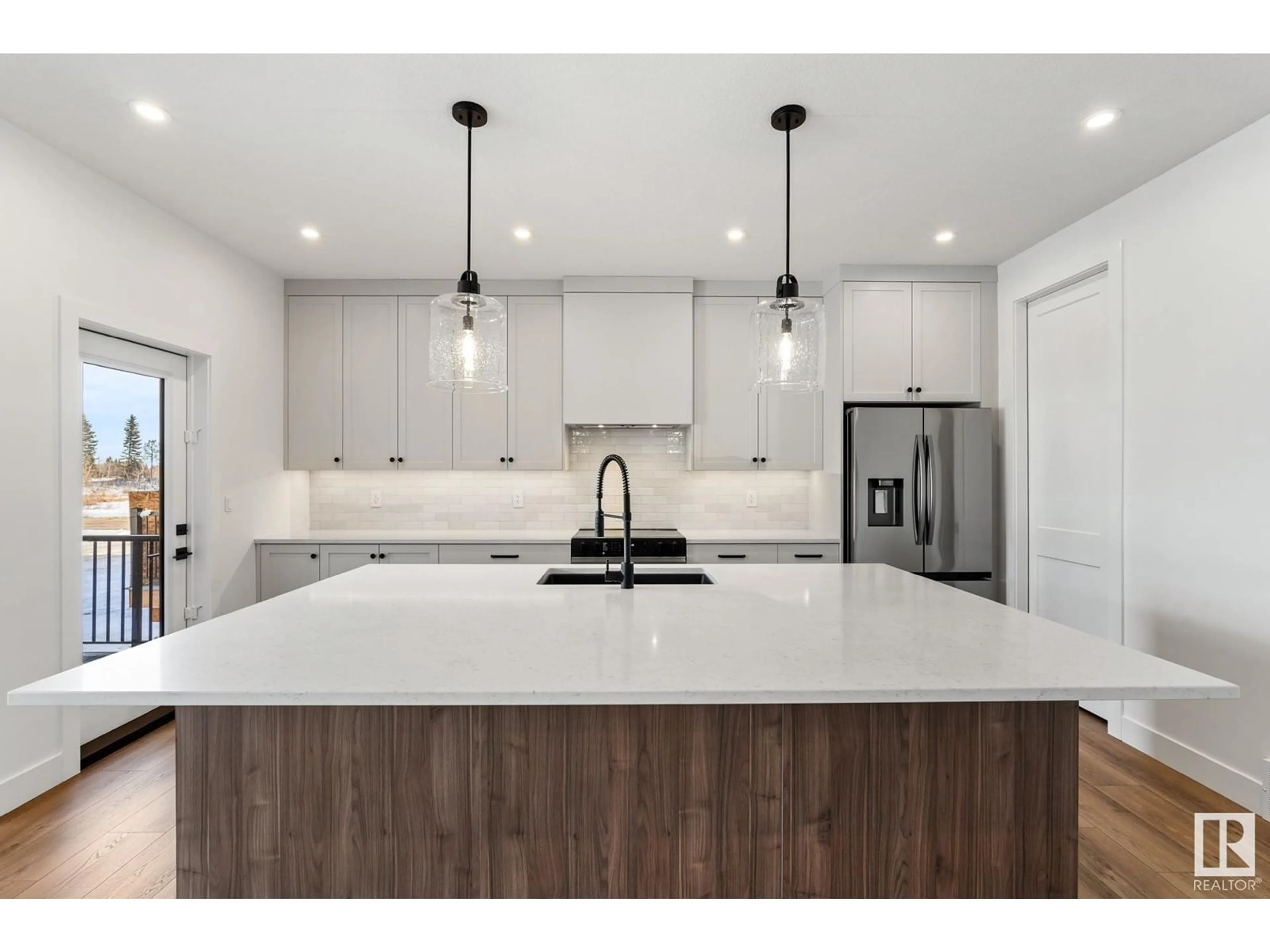 Open concept kitchen, unknown for 109 Newbury Circle, Sherwood Park Alberta T8B0E8