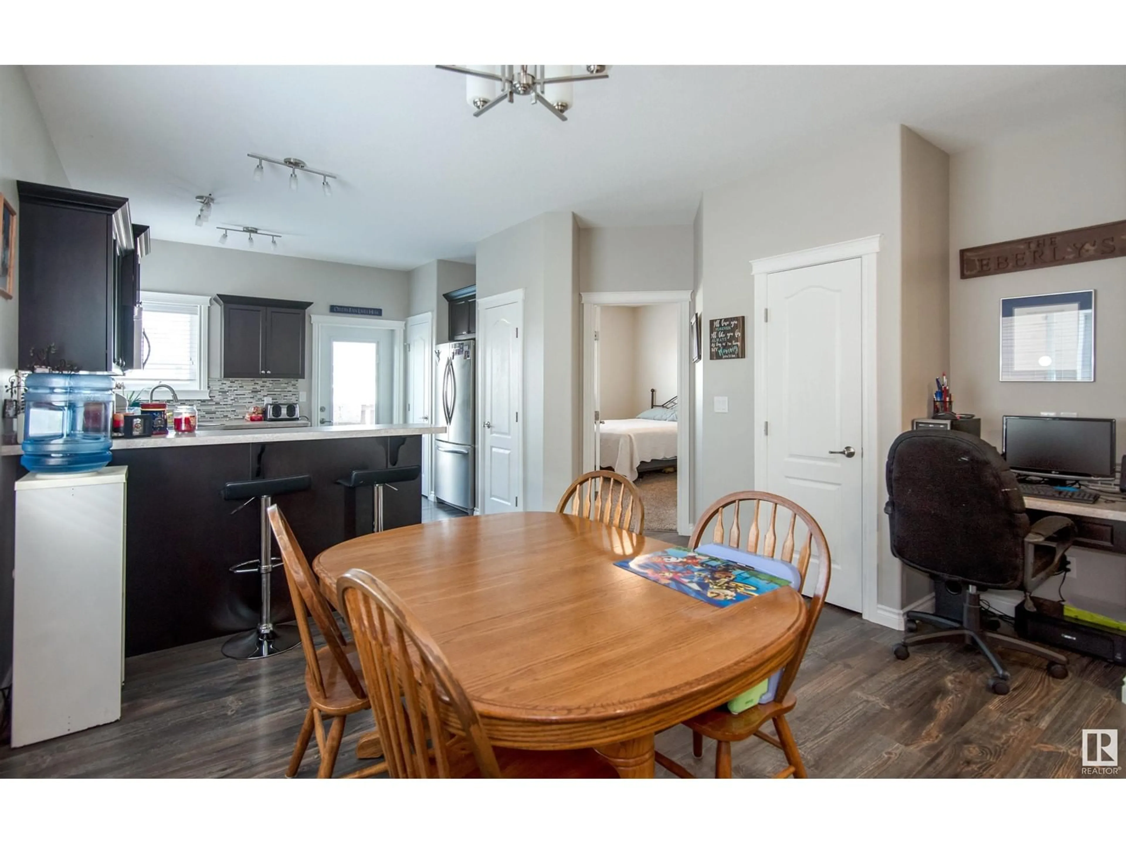 Open concept kitchen for 4710 38A ST, Bonnyville Town Alberta T9N0E2