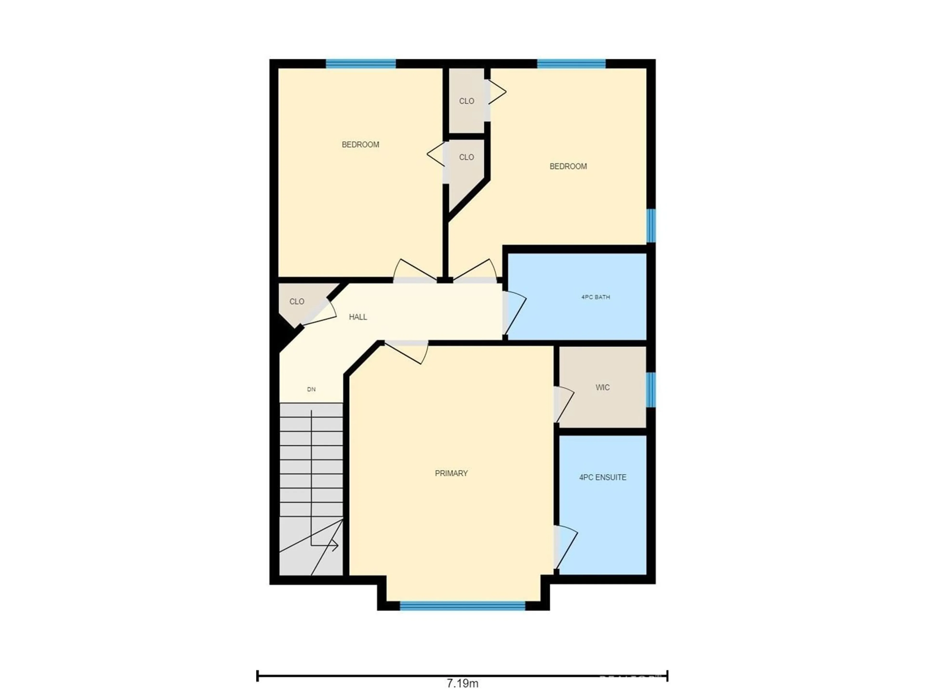 Floor plan for 401 Songhurst PL, Leduc Alberta T9E0P7