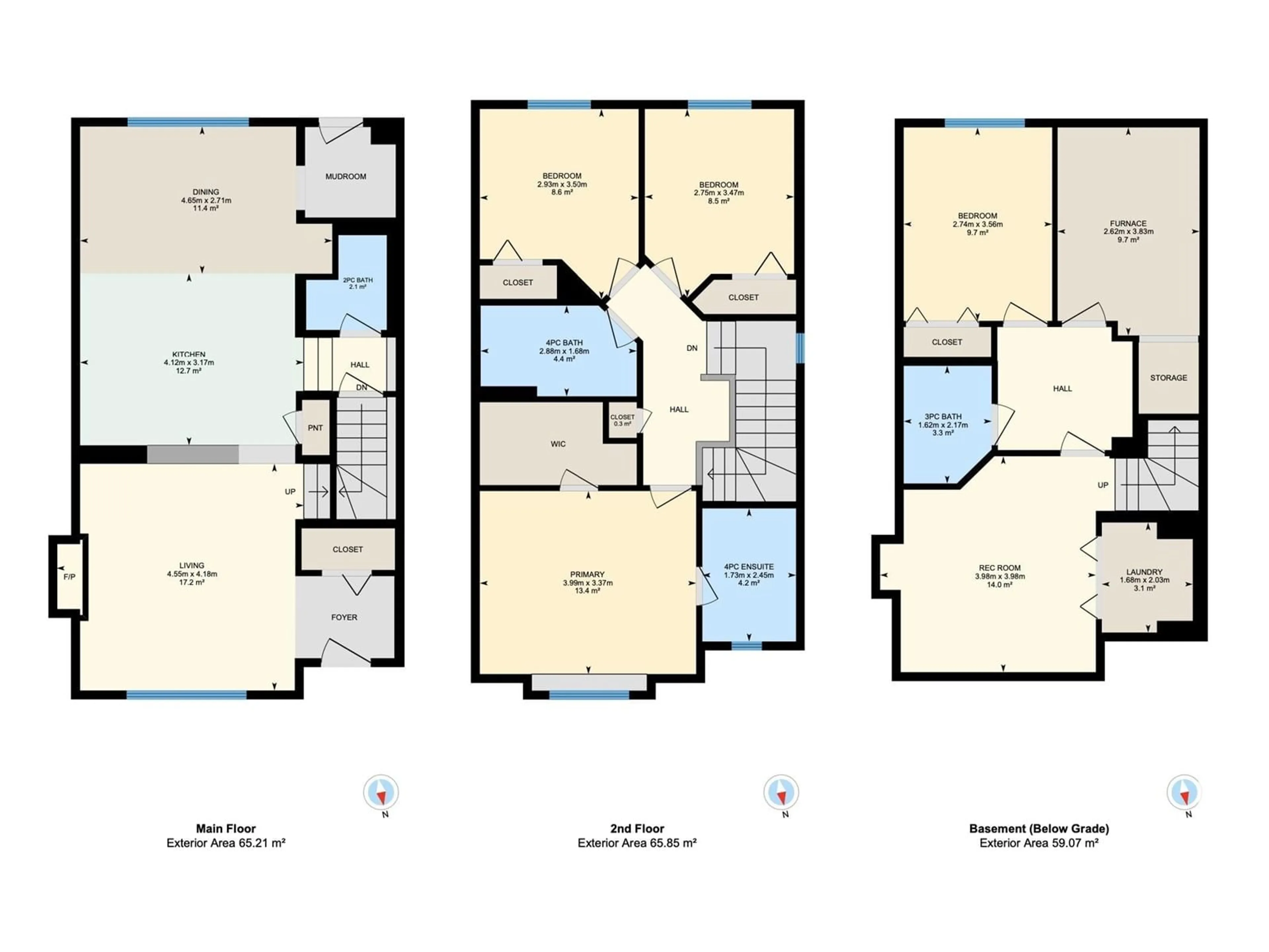 Floor plan for 116 61 ST SW, Edmonton Alberta T6X0E7