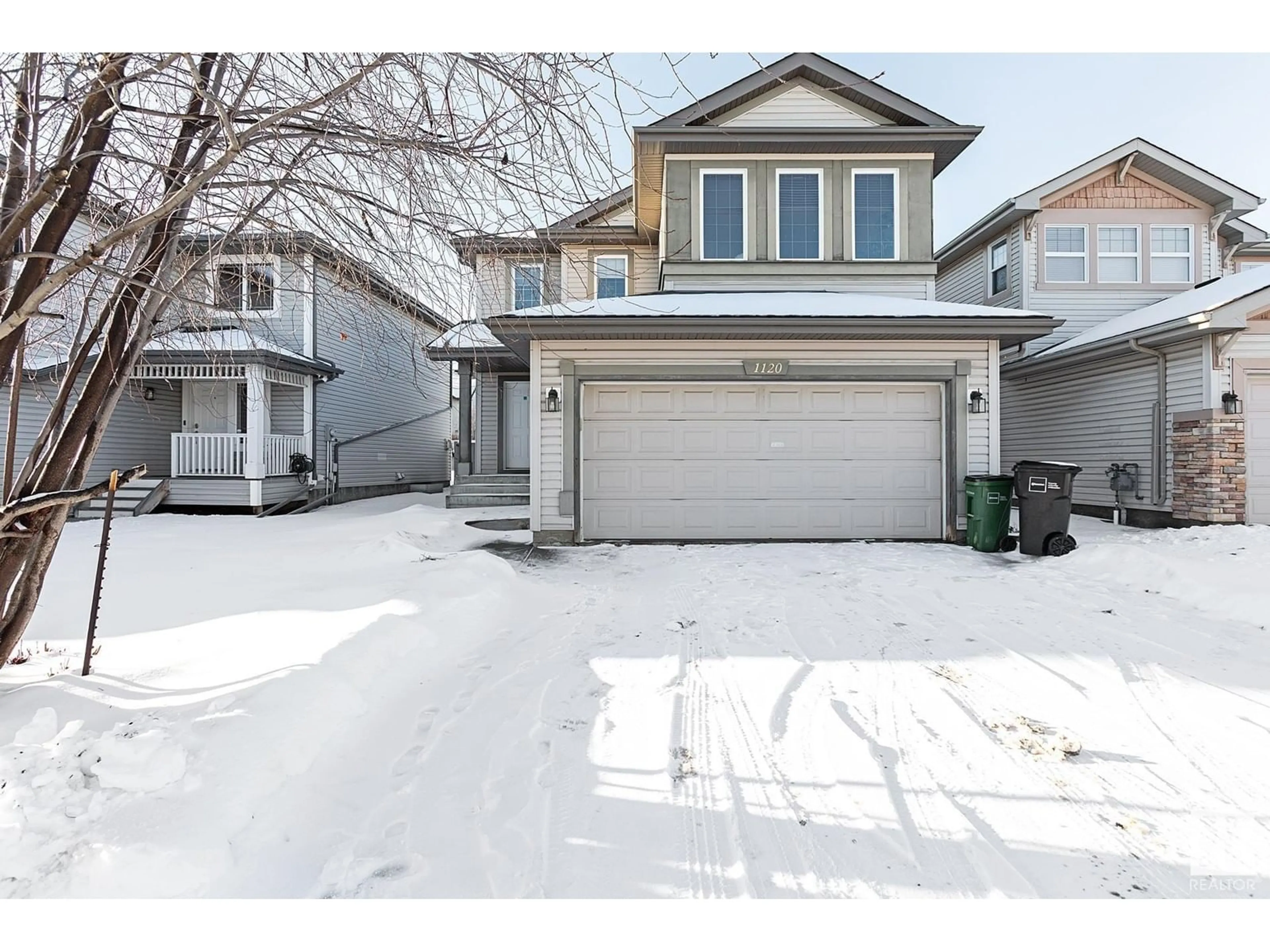 Frontside or backside of a home, the street view for 1120 117 ST SW, Edmonton Alberta T6W1W9