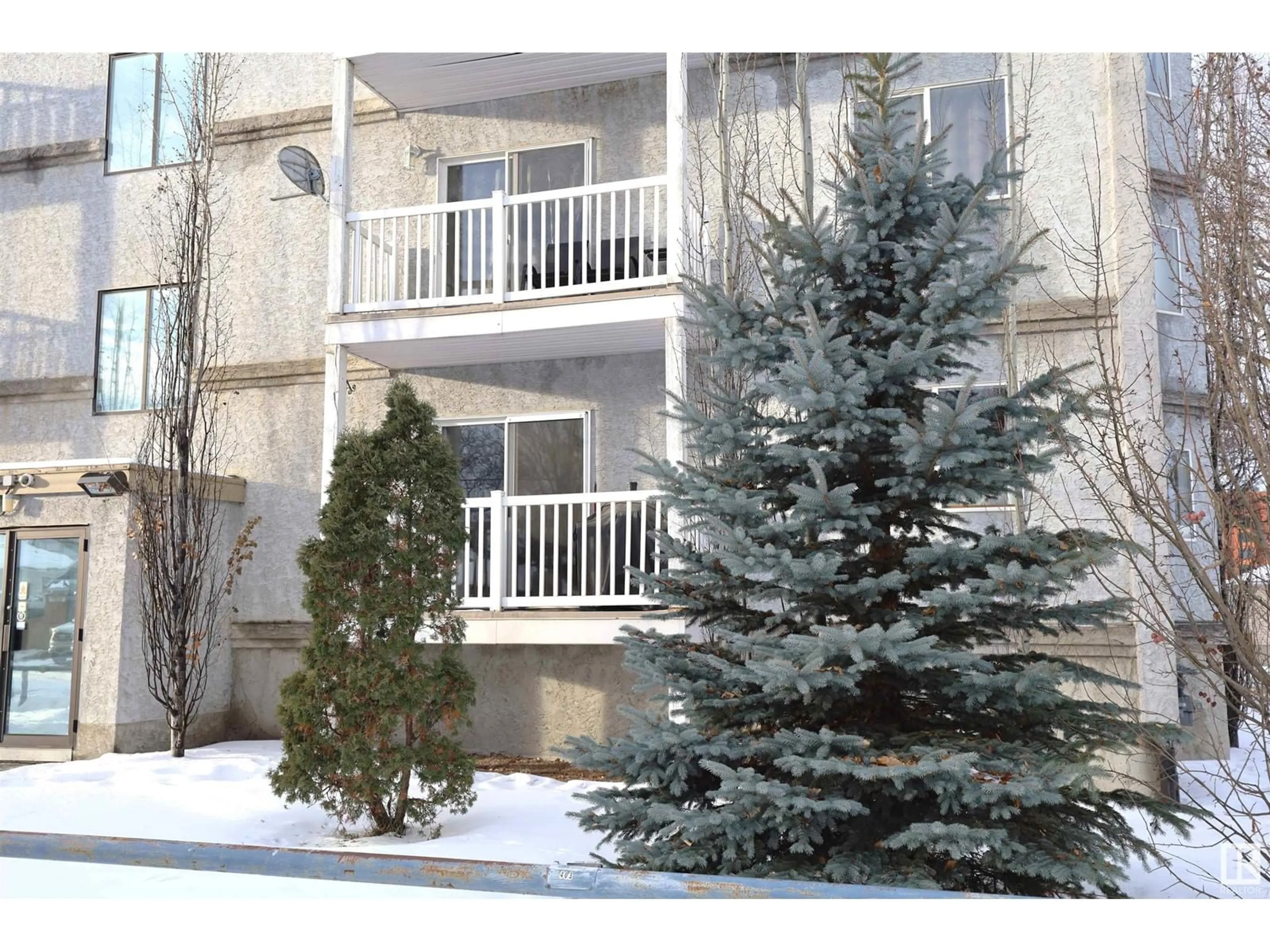 A pic from exterior of the house or condo, the street view for #204 11825 71 ST NW, Edmonton Alberta T5B5B4