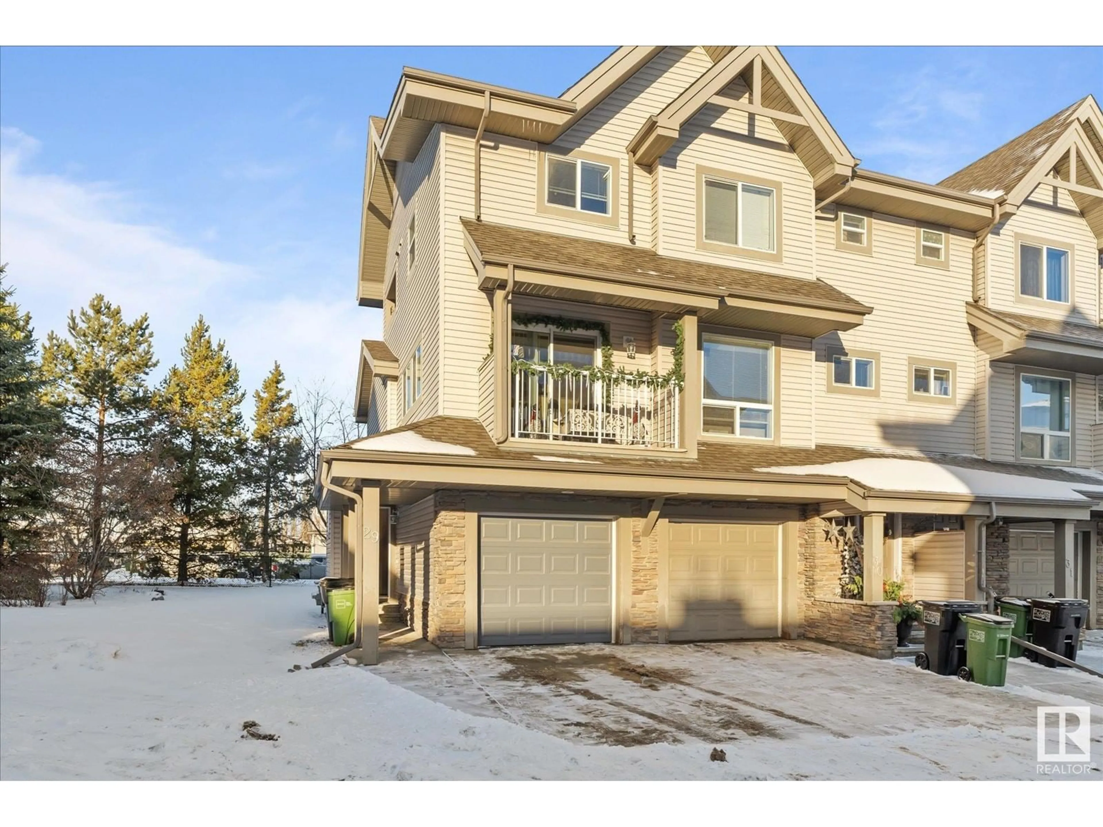 A pic from exterior of the house or condo, the street view for #29 12050 17 AV SW, Edmonton Alberta T6W1X4