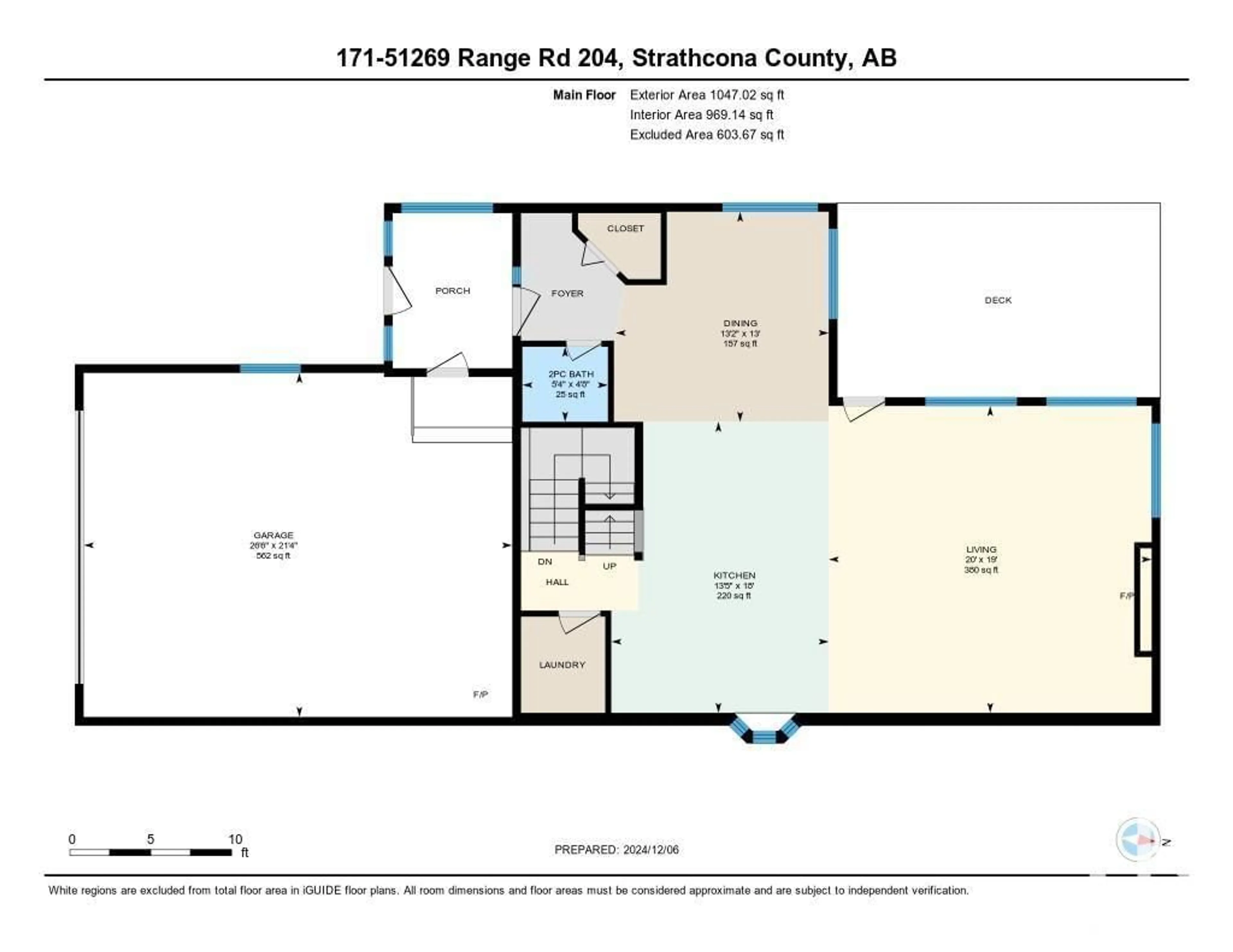 Floor plan for #171 51268 RGE ROAD 204, Rural Strathcona County Alberta T8G1E9