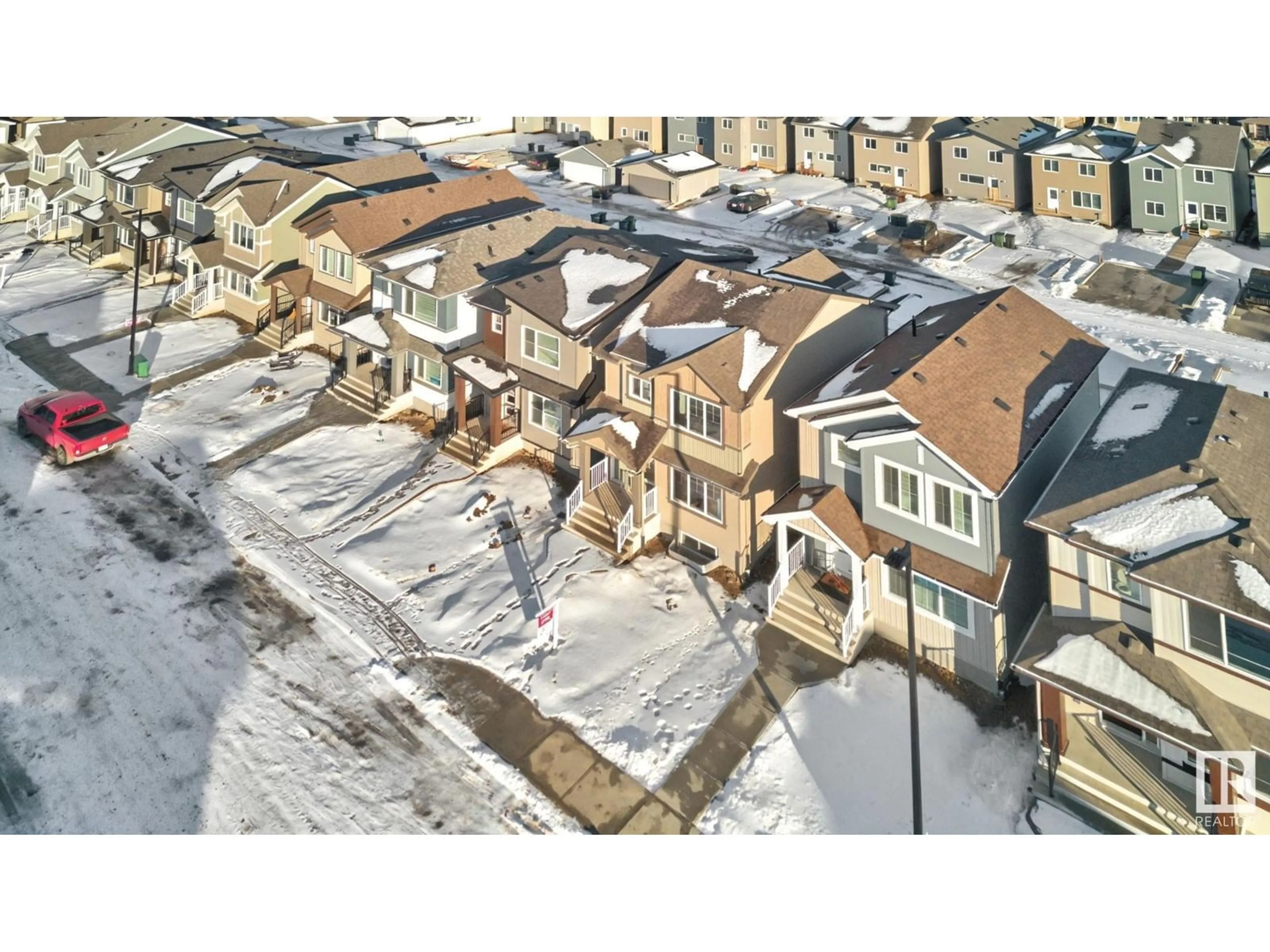 Frontside or backside of a home, the street view for 7107 47A ST, Beaumont Alberta T4X3B7