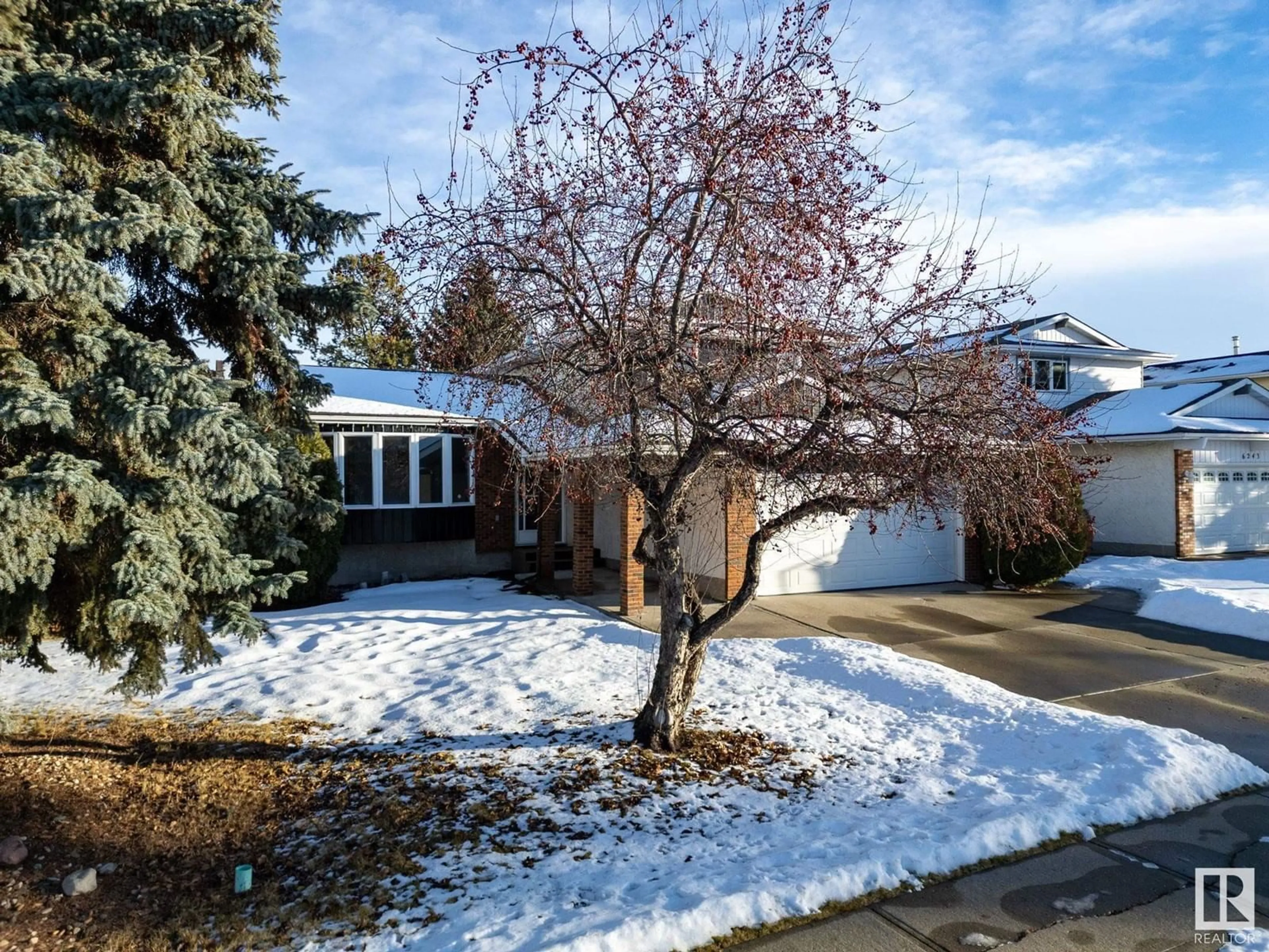 Frontside or backside of a home, the street view for 6247 187 ST NW, Edmonton Alberta T5T2R7