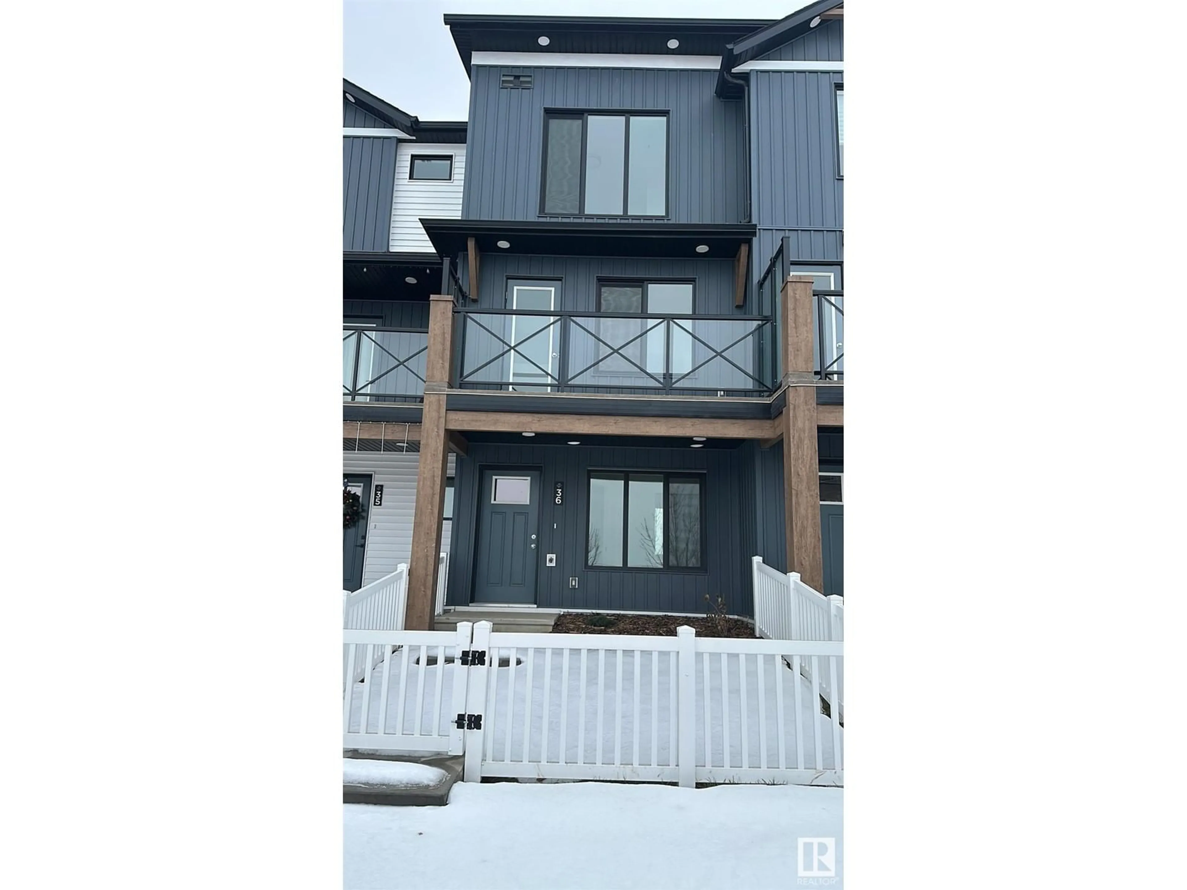 A pic from exterior of the house or condo, cottage for #36 1025 Secord promonade NW, Edmonton Alberta T5T4A4