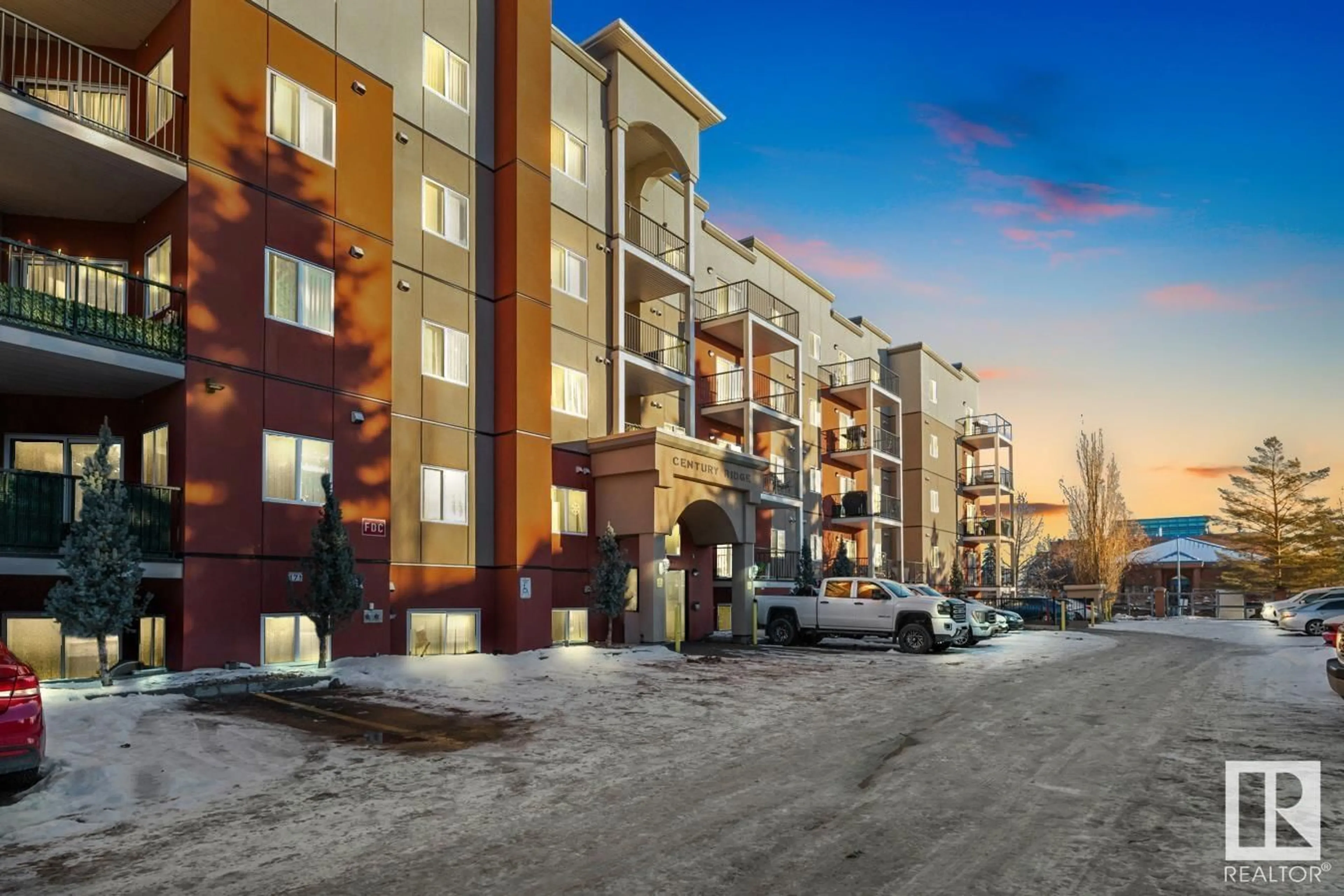 A pic from exterior of the house or condo, the front or back of building for #209 9945 167 ST NW, Edmonton Alberta T5P3W2