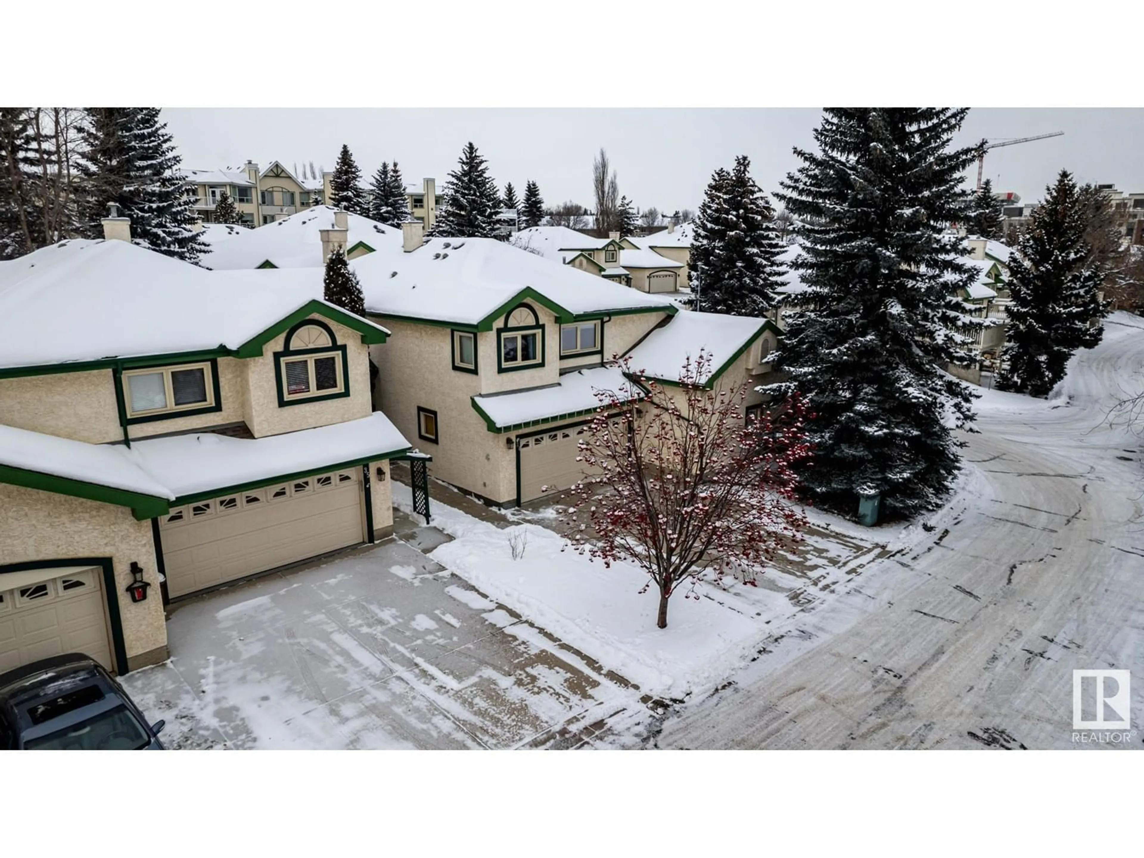 A pic from exterior of the house or condo, the street view for #34 20 IRONWOOD PT, St. Albert Alberta T8N6C7