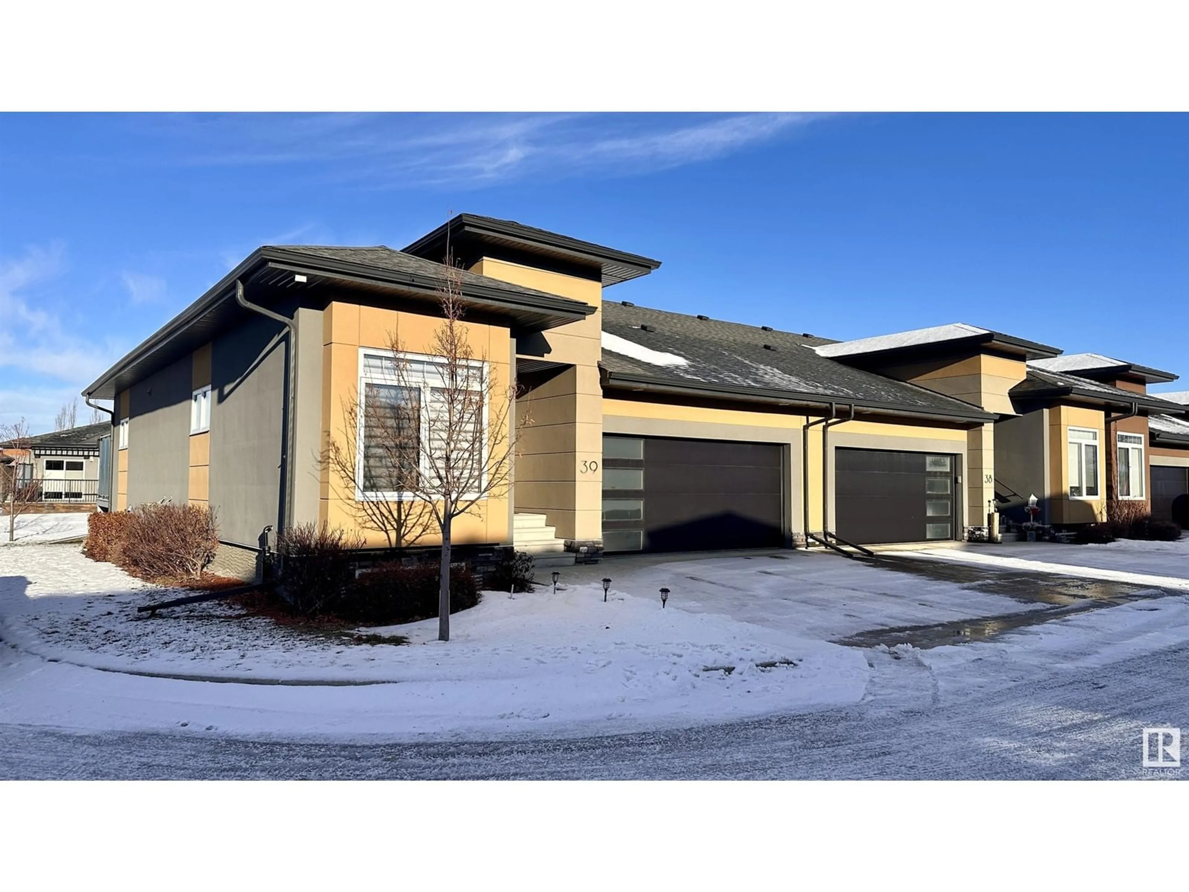 Frontside or backside of a home, the street view for #39 4517 190A ST NW, Edmonton Alberta T6M0R4