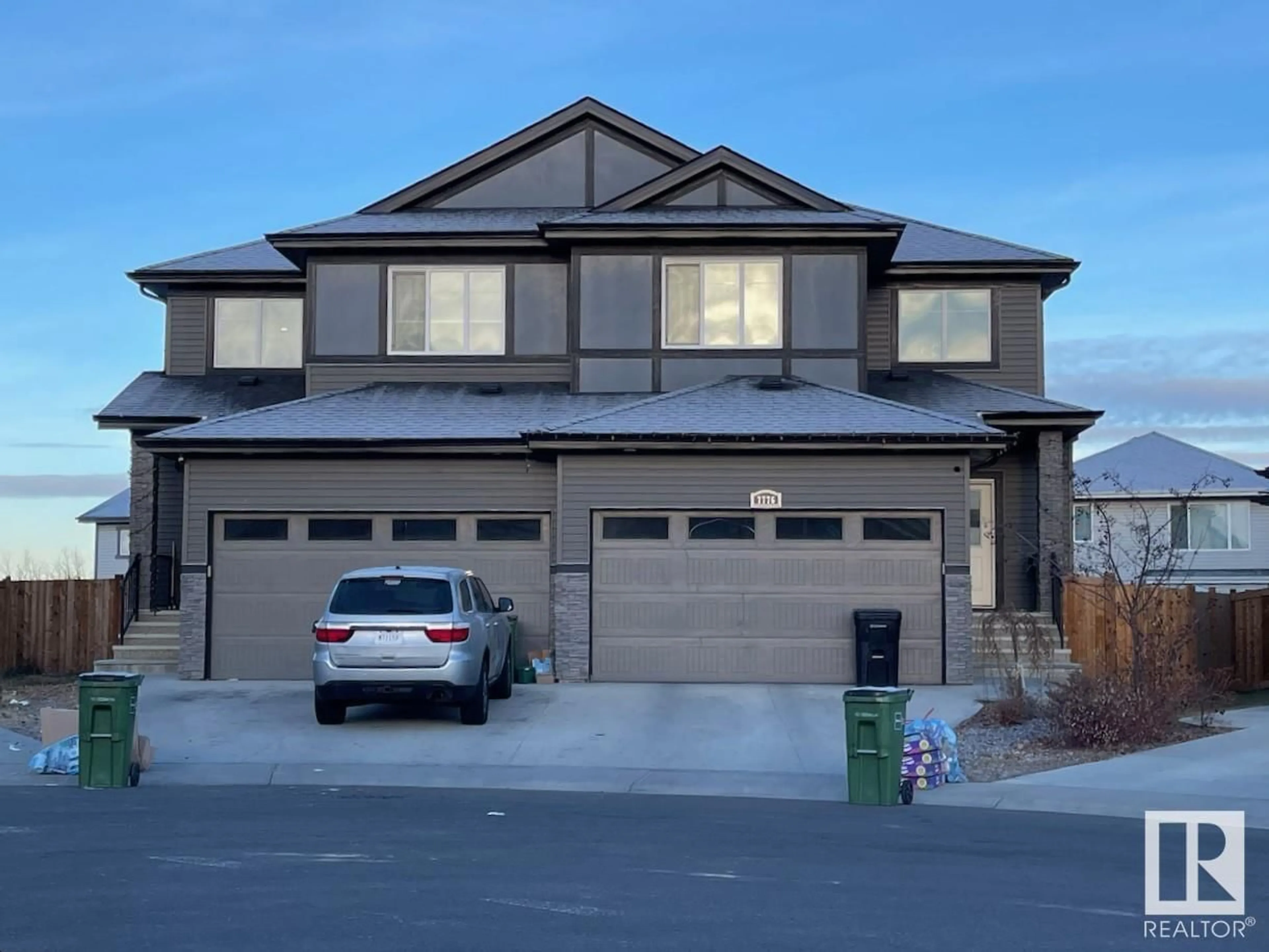 Frontside or backside of a home, the street view for 7780 174B AV NW, Edmonton Alberta T5Z0P5