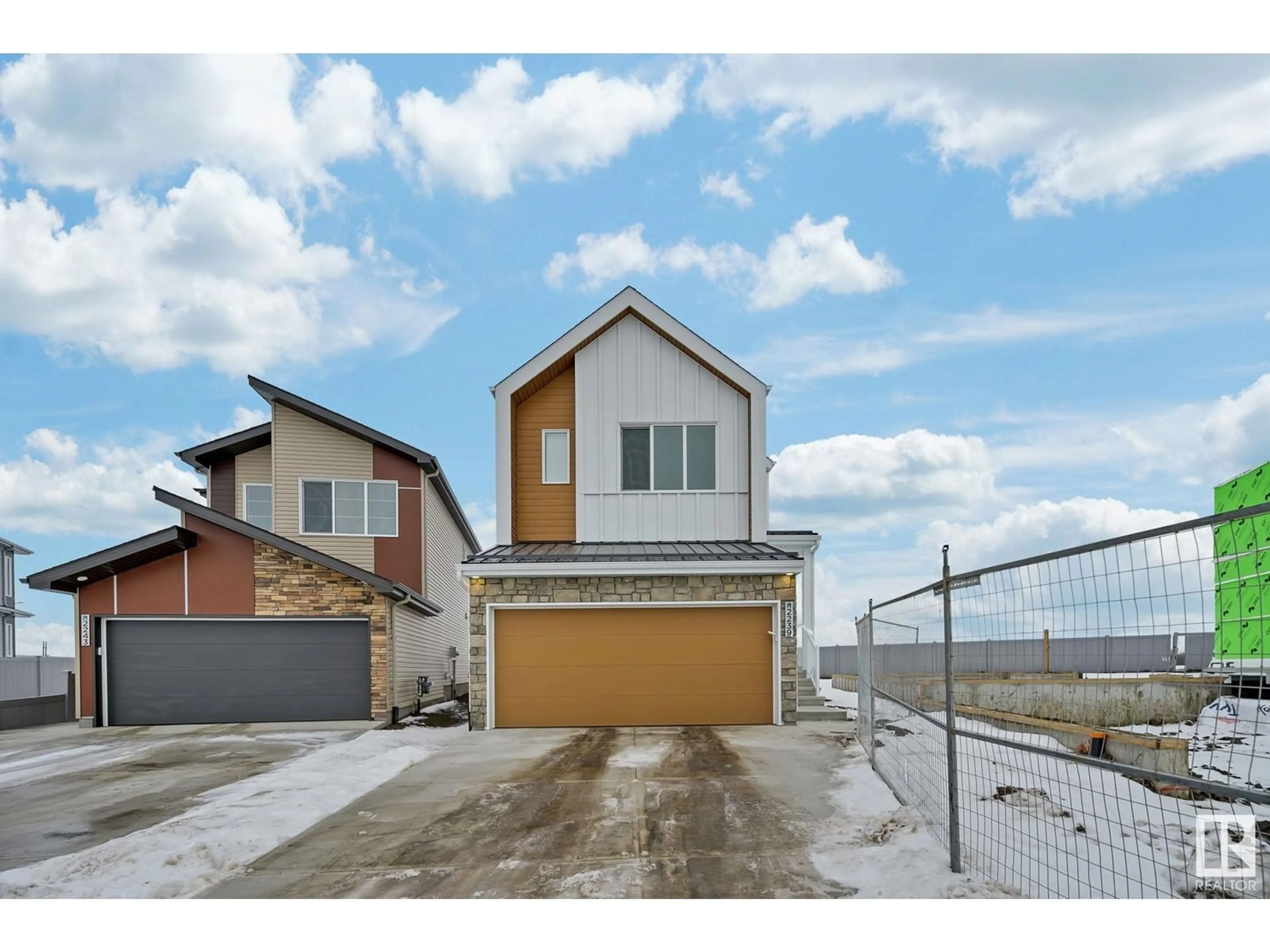 Frontside or backside of a home, the street view for 2239 190st NW NW, Edmonton Alberta T6M1R3