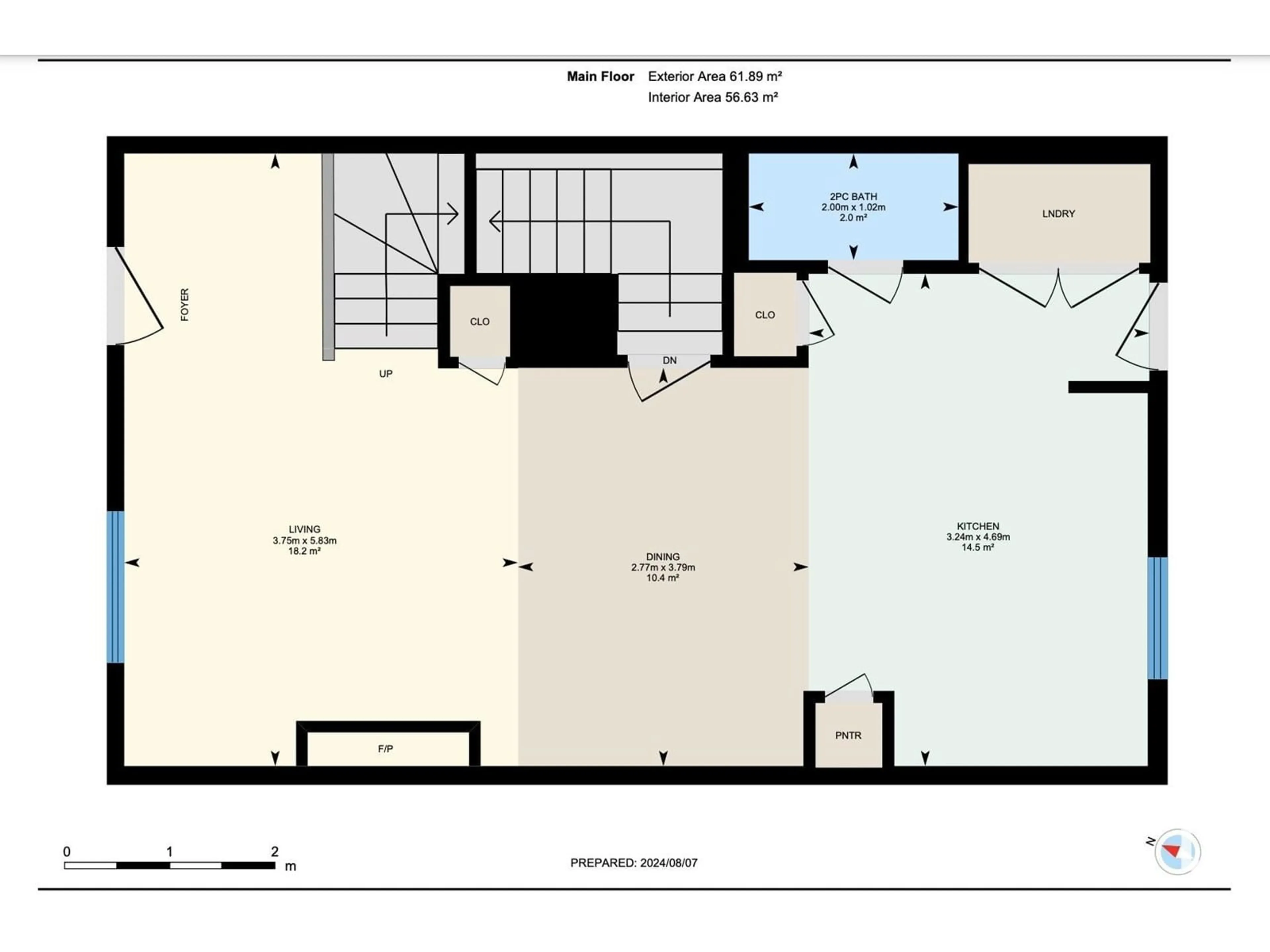 Floor plan for 903 MORRIS WY, Leduc Alberta T9E1E9