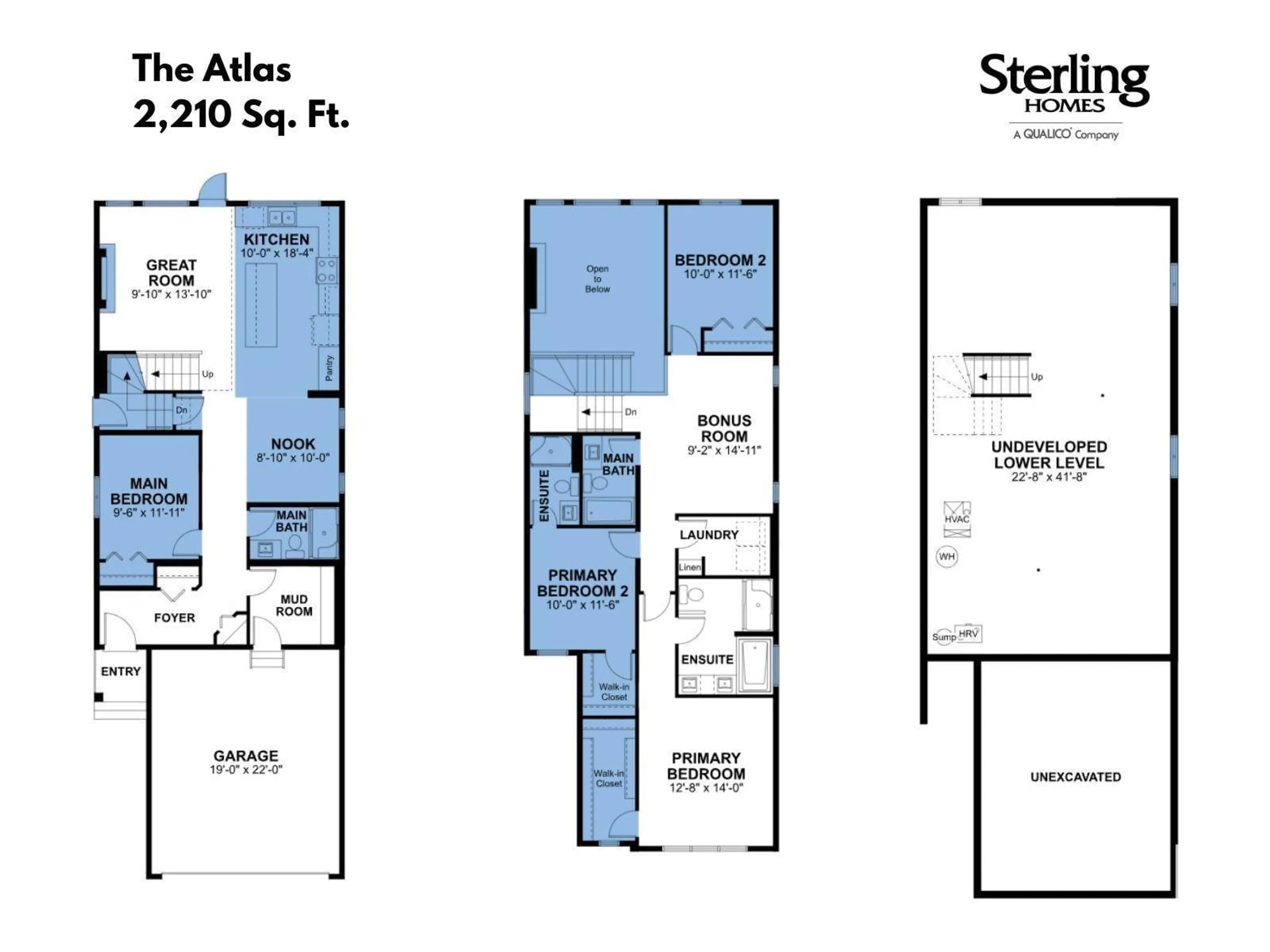 Floor plan for 20 Meadowbrook WY, Spruce Grove Alberta T7X0T8