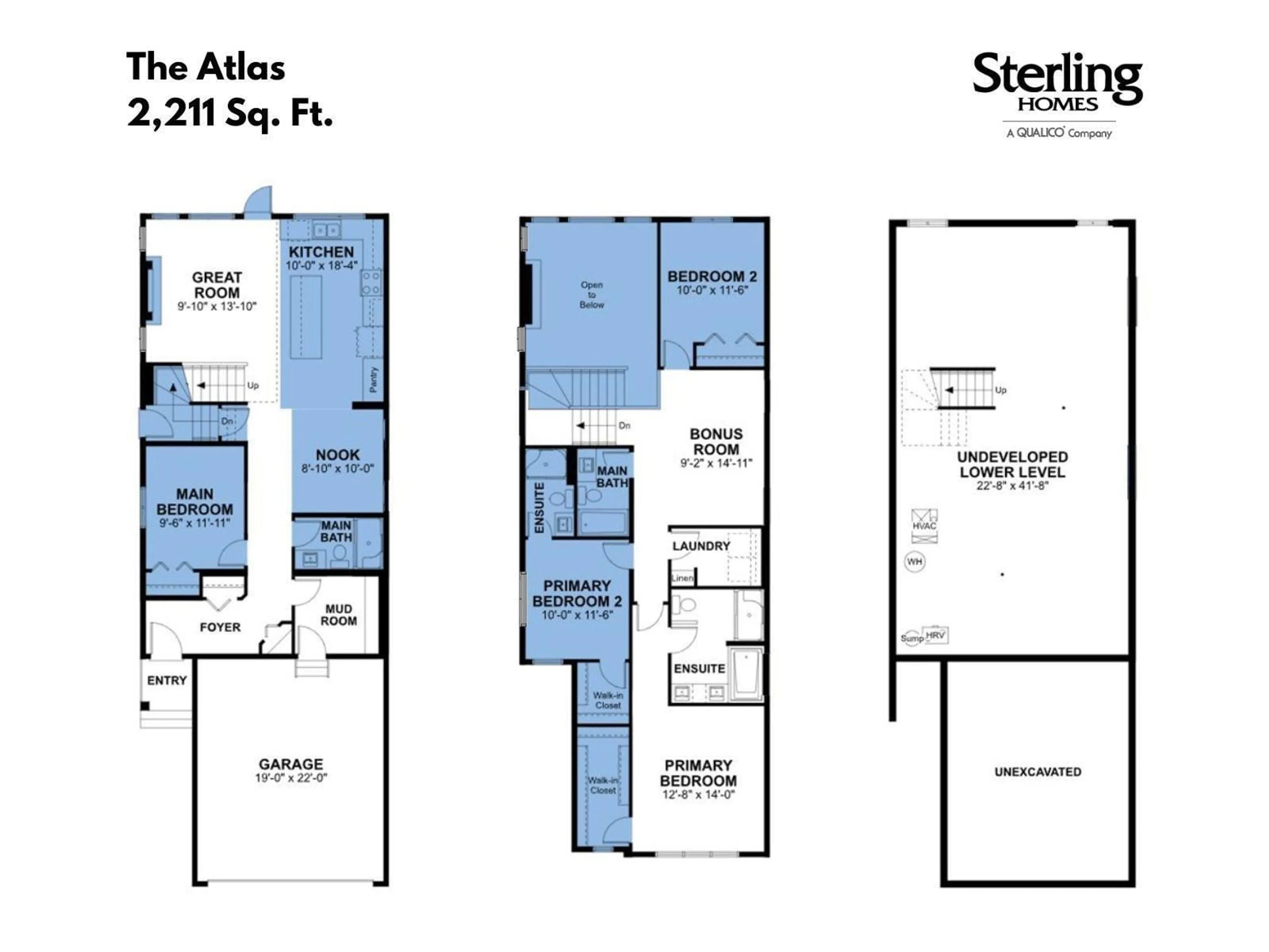 Floor plan for 668 Kinglet BV NW, Edmonton Alberta T5S0S8