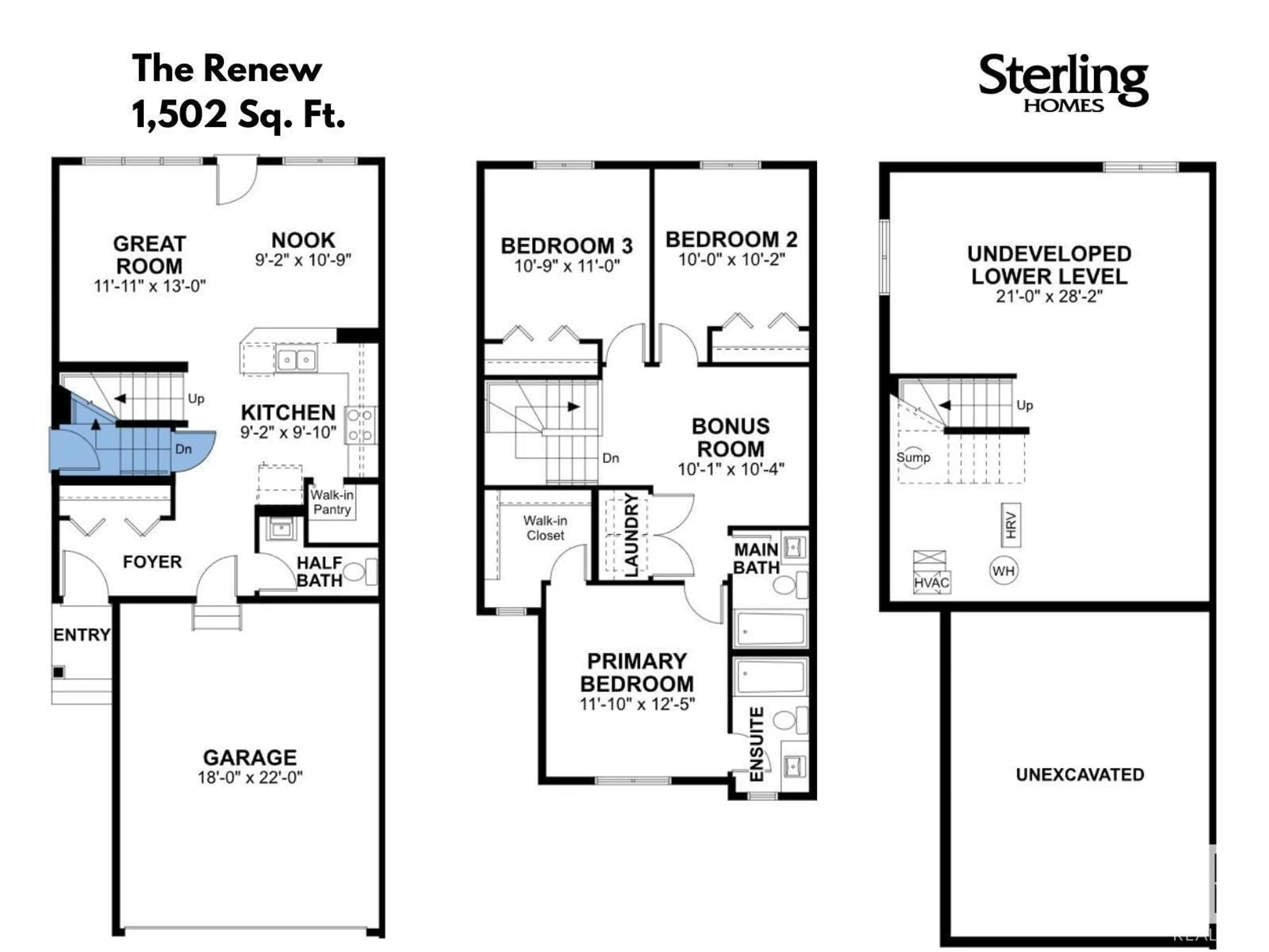 Floor plan for 1733 WESTERRA WD, Stony Plain Alberta T7Z0K8