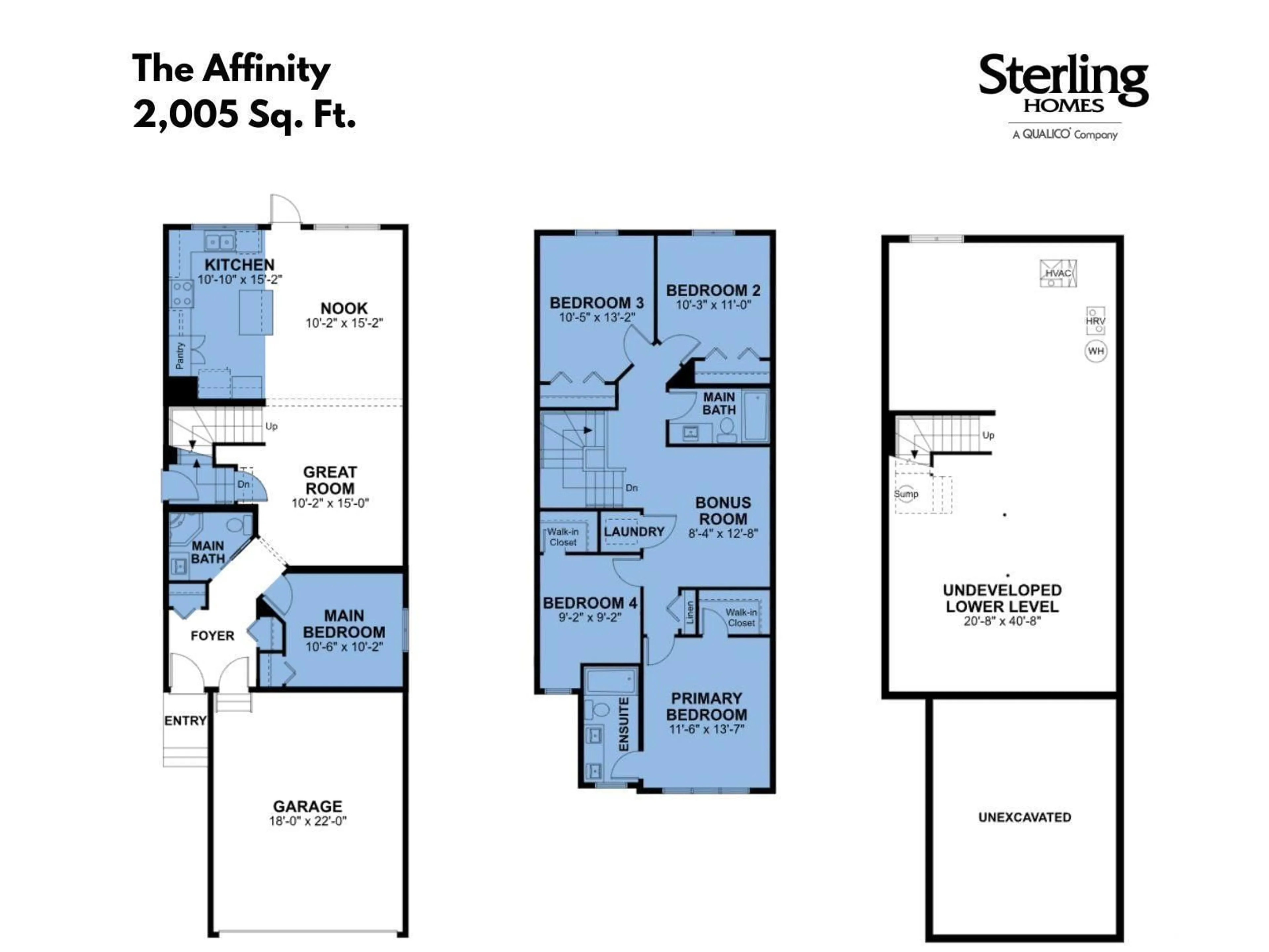 Floor plan for 17505 62A ST NW, Edmonton Alberta T5Y3P2