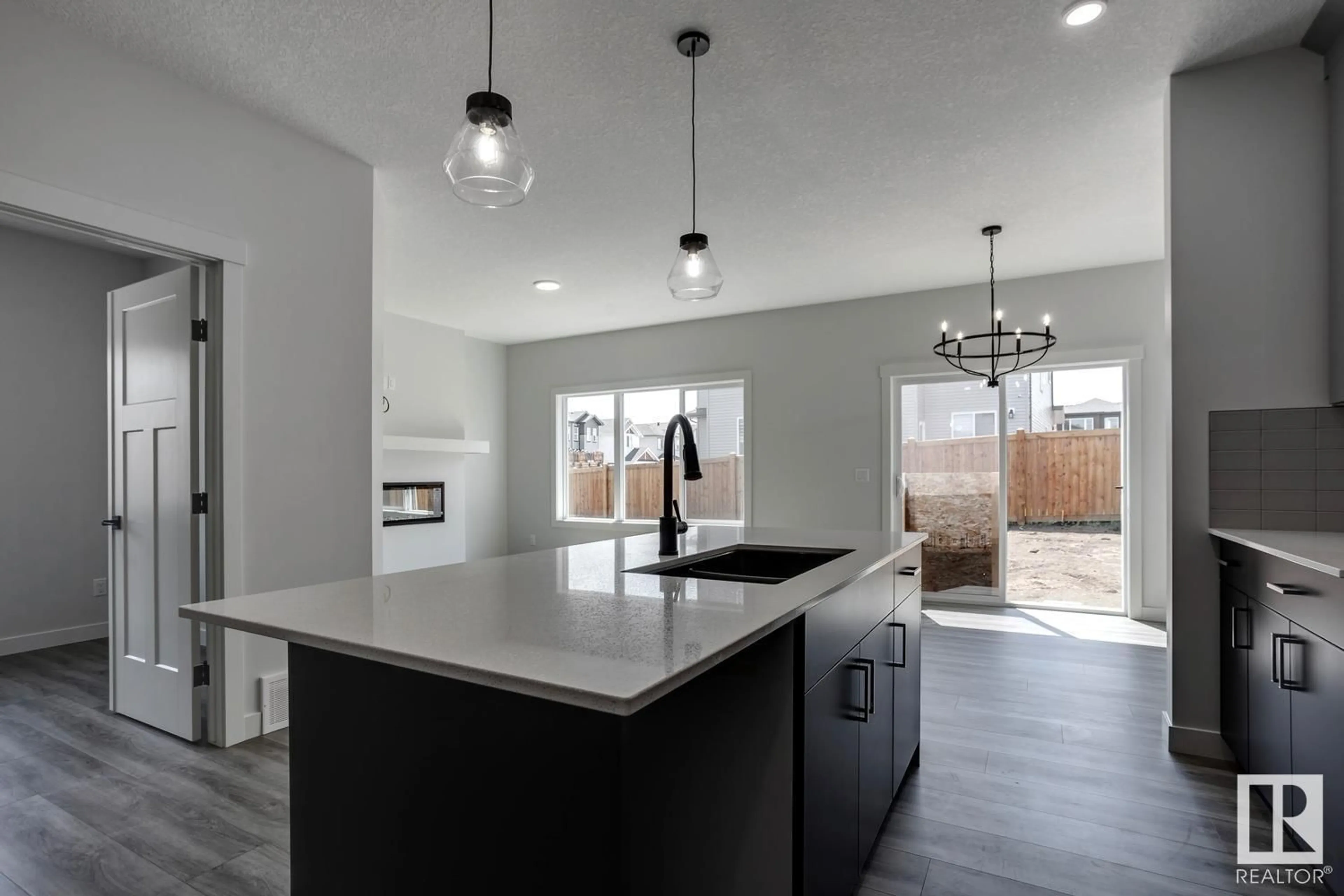 Open concept kitchen, unknown for 1205 16A AV, Edmonton Alberta T6T2V1