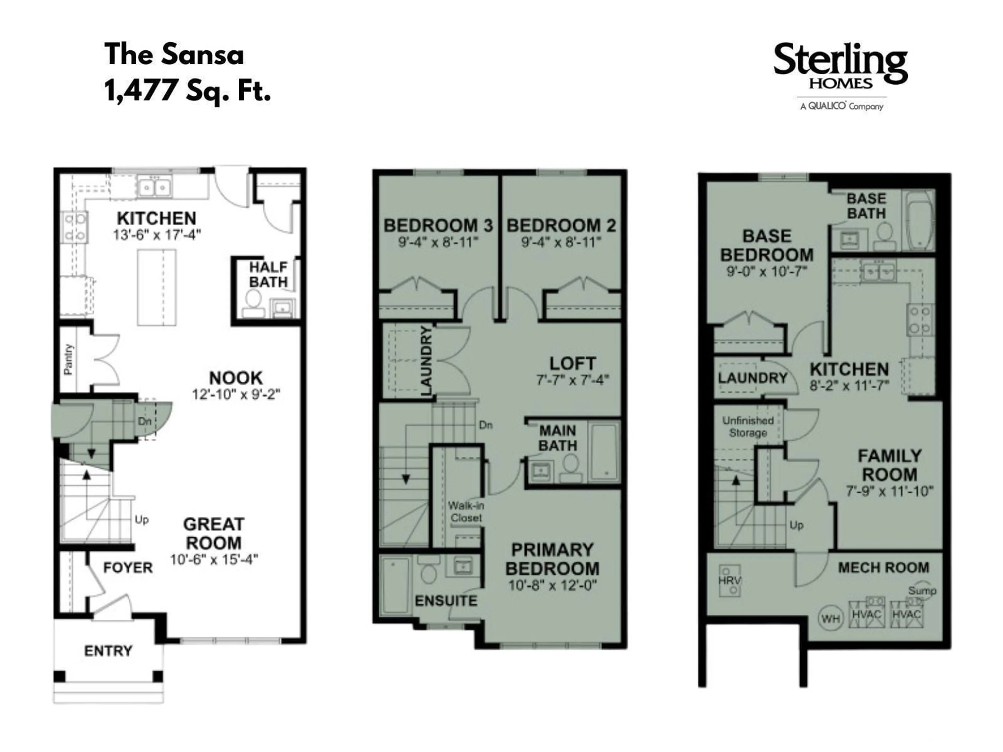 Floor plan for 17736 63 ST NW, Edmonton Alberta T5Y3N9