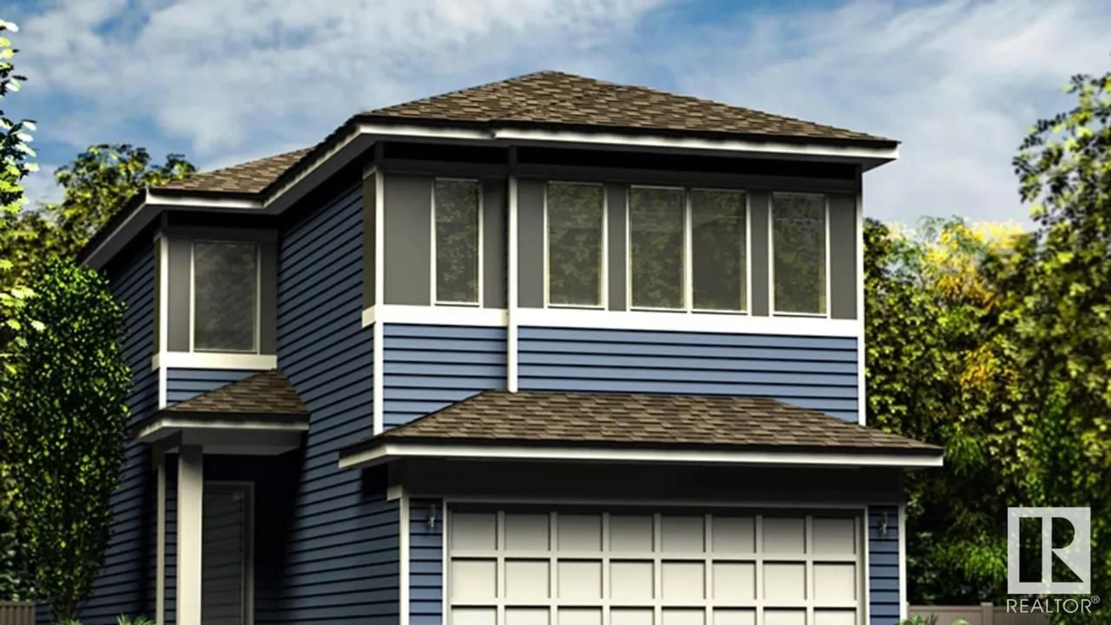 Home with vinyl exterior material, building for 2808 194 ST NW, Edmonton Alberta T6M3B1