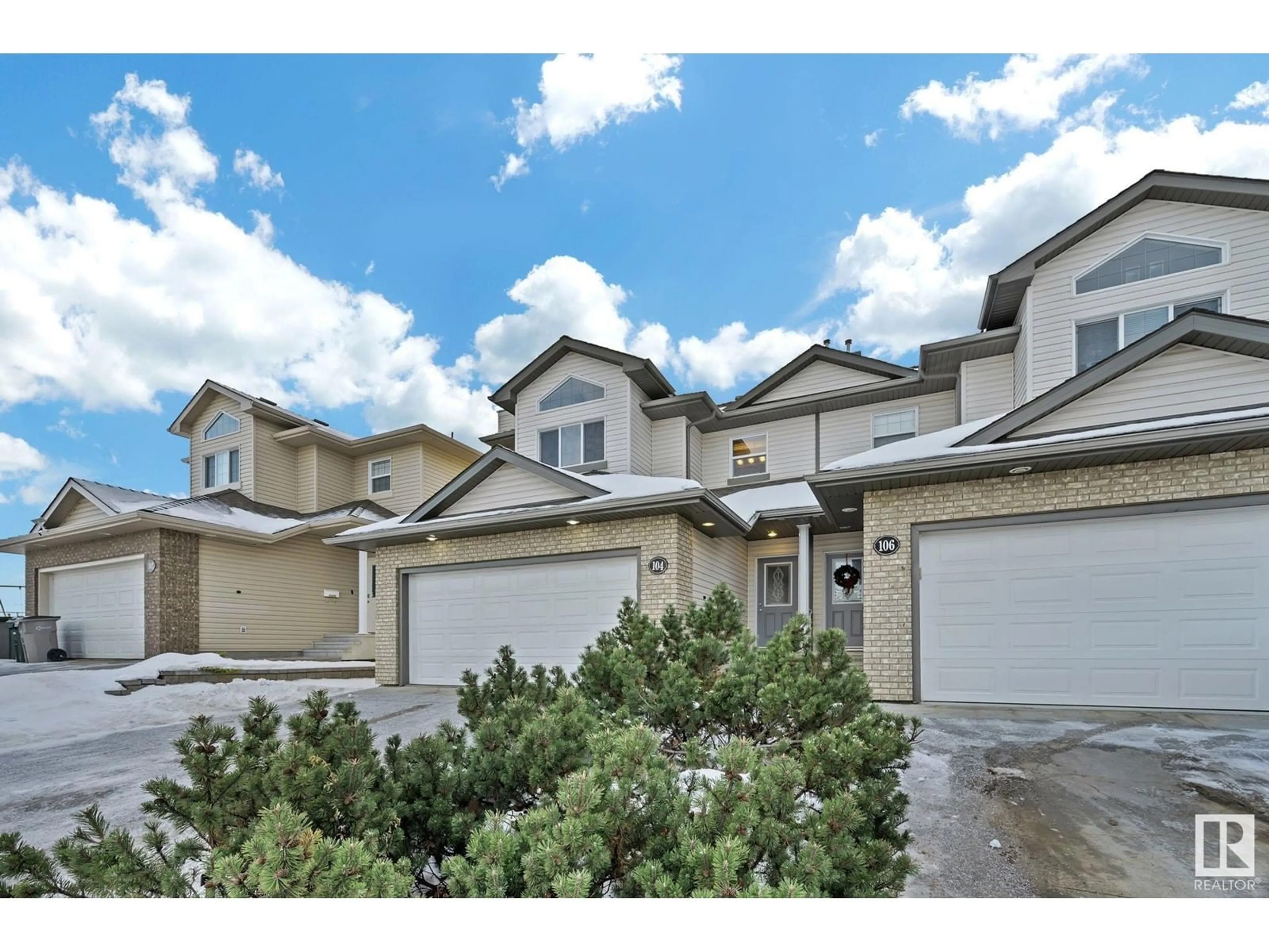 A pic from outside/outdoor area/front of a property/back of a property/a pic from drone, street for 104 WESTERRA BV, Stony Plain Alberta T7Z2Z7